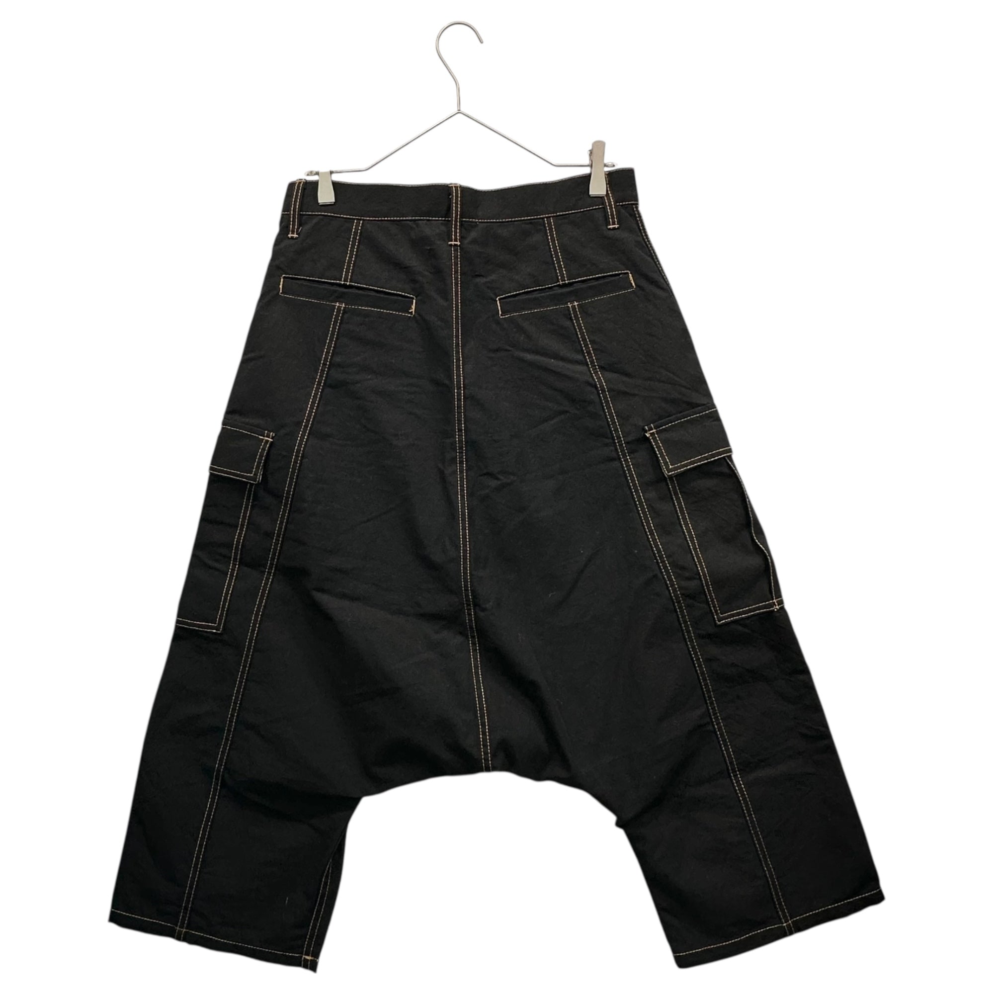 tricot COMME des GARCONS(トリココムデギャルソン) 13SS Orange Stitch Sarouel Pants オレンジステッチ サルエル パンツ TK-P005 M ブラック×オレンジ AD2012 男性着用可能