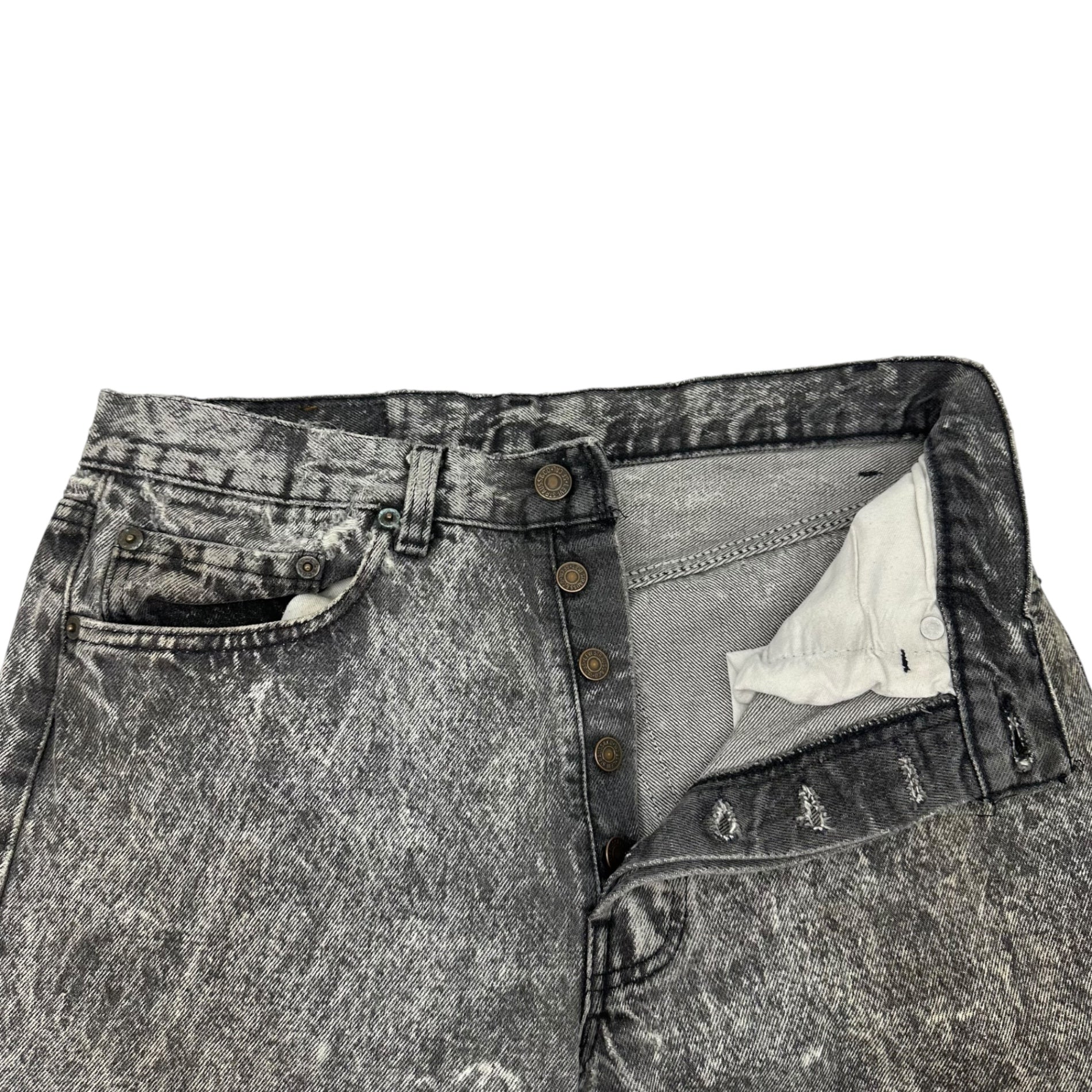 Levi's(リーバイス) 90's 501 USA made Chemical-washed Denim Pants