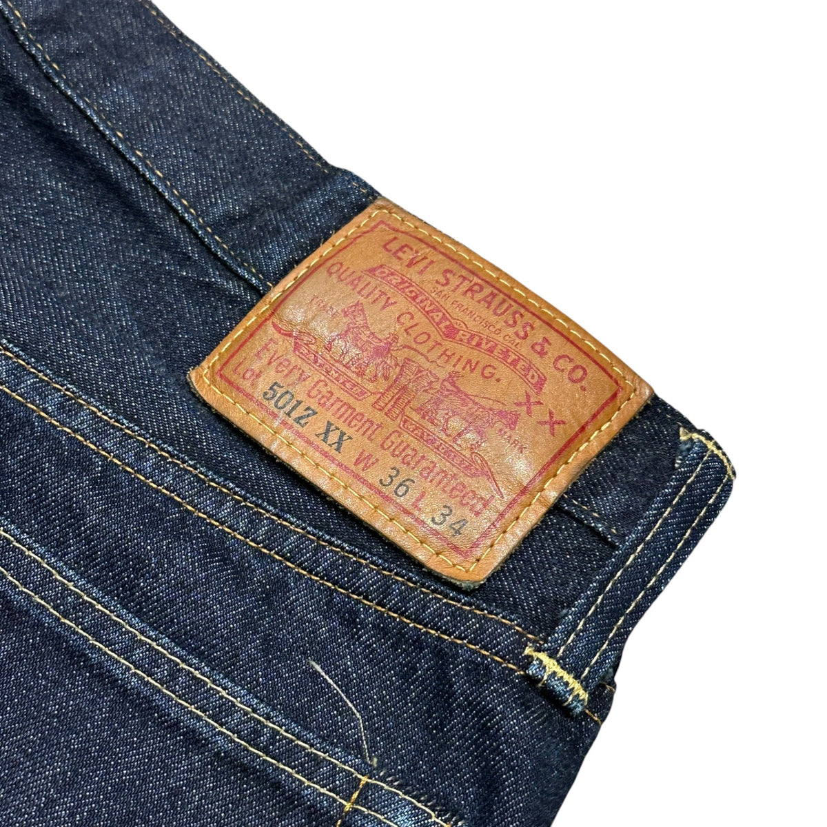 LEVI'S VINTAGE CLOTHING(リーバイスビンテージクロージング) 1954 501 JEANS ORGANIC RIGID 1954年モデル 501 ジーンズ オーガニック リジッド 50154-0110 W36 L34 インディゴ デニム パンツ