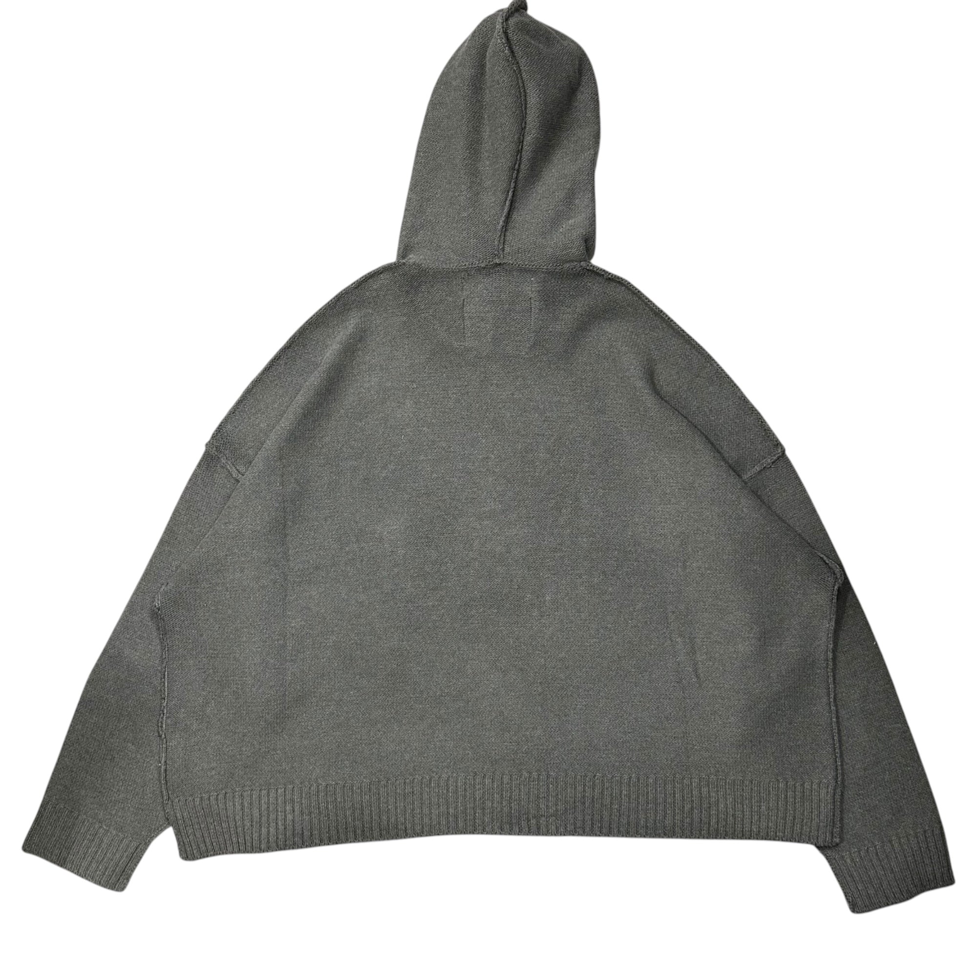 DAIRIKU(ダイリク) 23AW America Knit Hoodie アメリカ ニット フーディー パーカー ニット 23AW K-11 FREE グレー