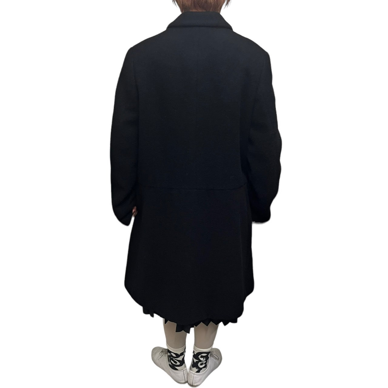 robe de chambre COMME des GARCONS(ローブドシャンブルコムデギャルソン) 90's切替4Bウールコート RC-040030 表記なし(M～L程度) ブラック AD1995
