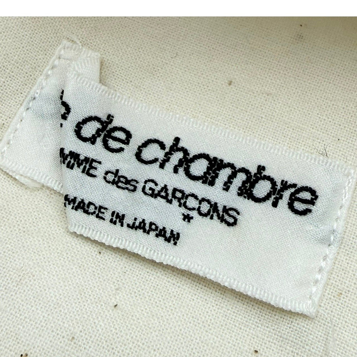 robe de chambre COMME des GARCONS(ローブドシャンブルコムデギャルソン) 1997SS Regular-Collar Basic Shirt レギュラー カラー ベーシック シャツ RB-040110 FREE アイボリー AD1996 90s アーカイブ