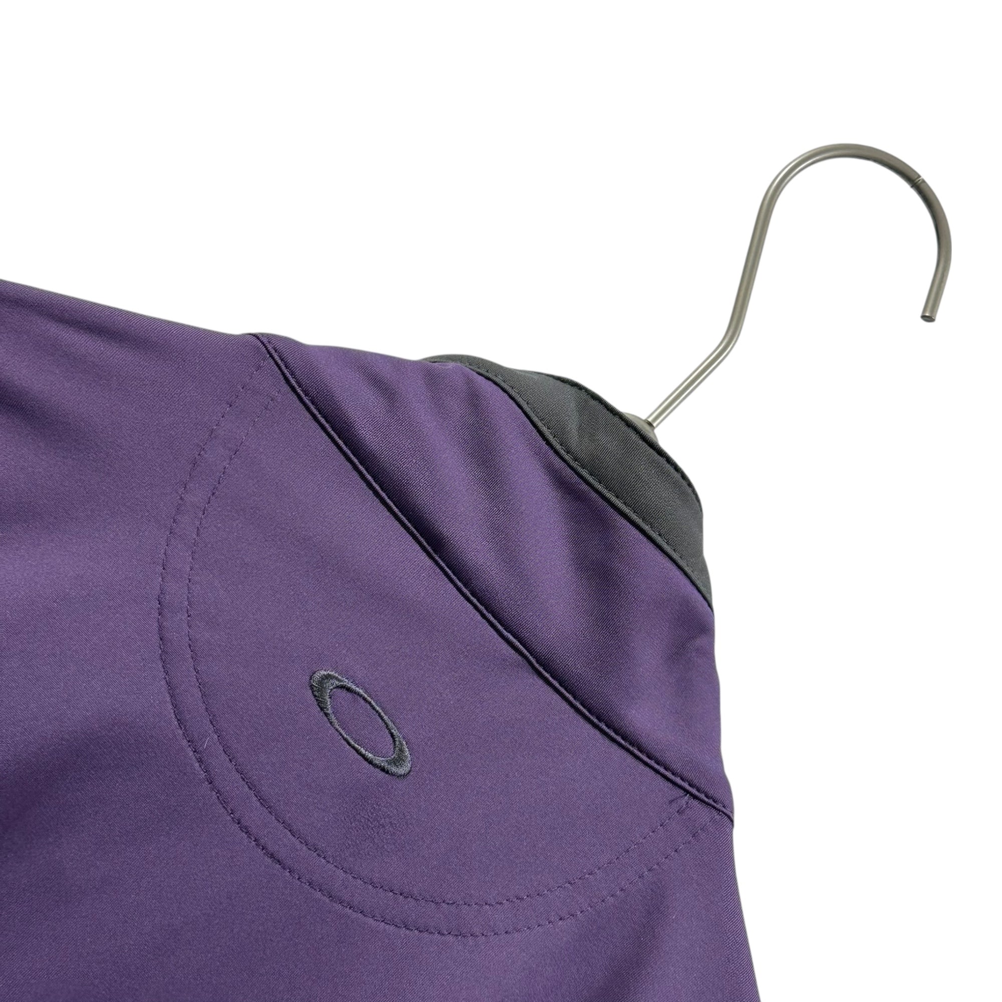OAKLEY(オークリー) Zip-Up Tech Jacket ジップアップ テック ジャケット S パープル