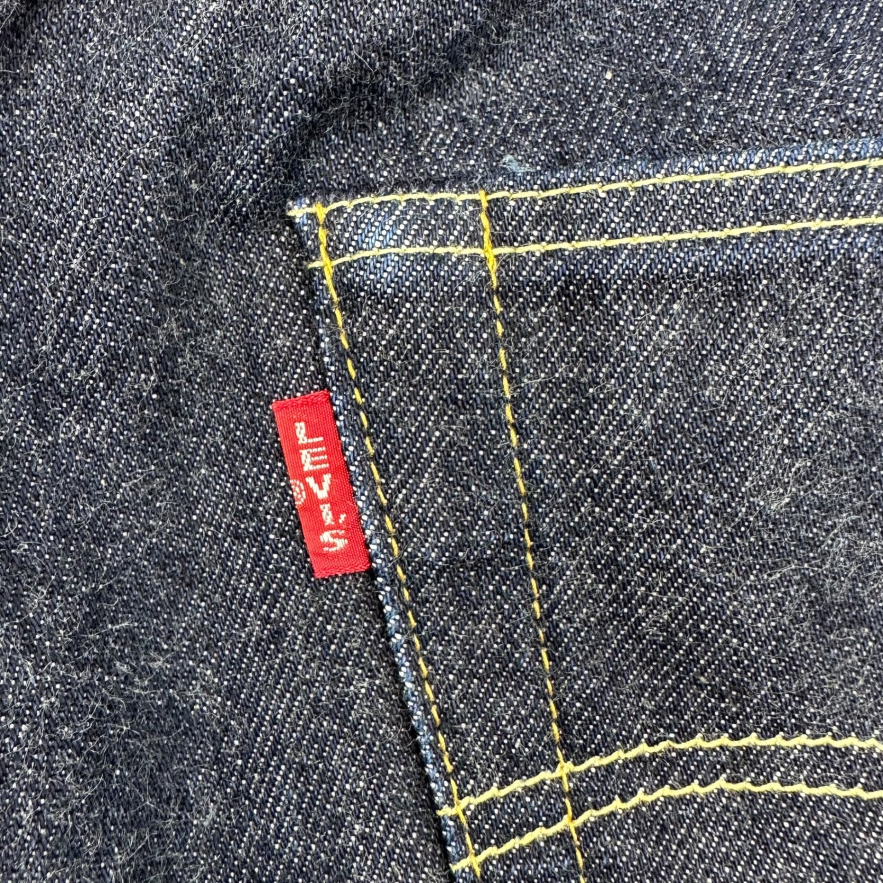 LEVI'S VINTAGE CLOTHING(リーバイスビンテージクロージング) 1955 501XX ORGANIC RIGID オーガニック コットン ストレート デニム パンツ 50155-0079 W34 L34 インディゴ