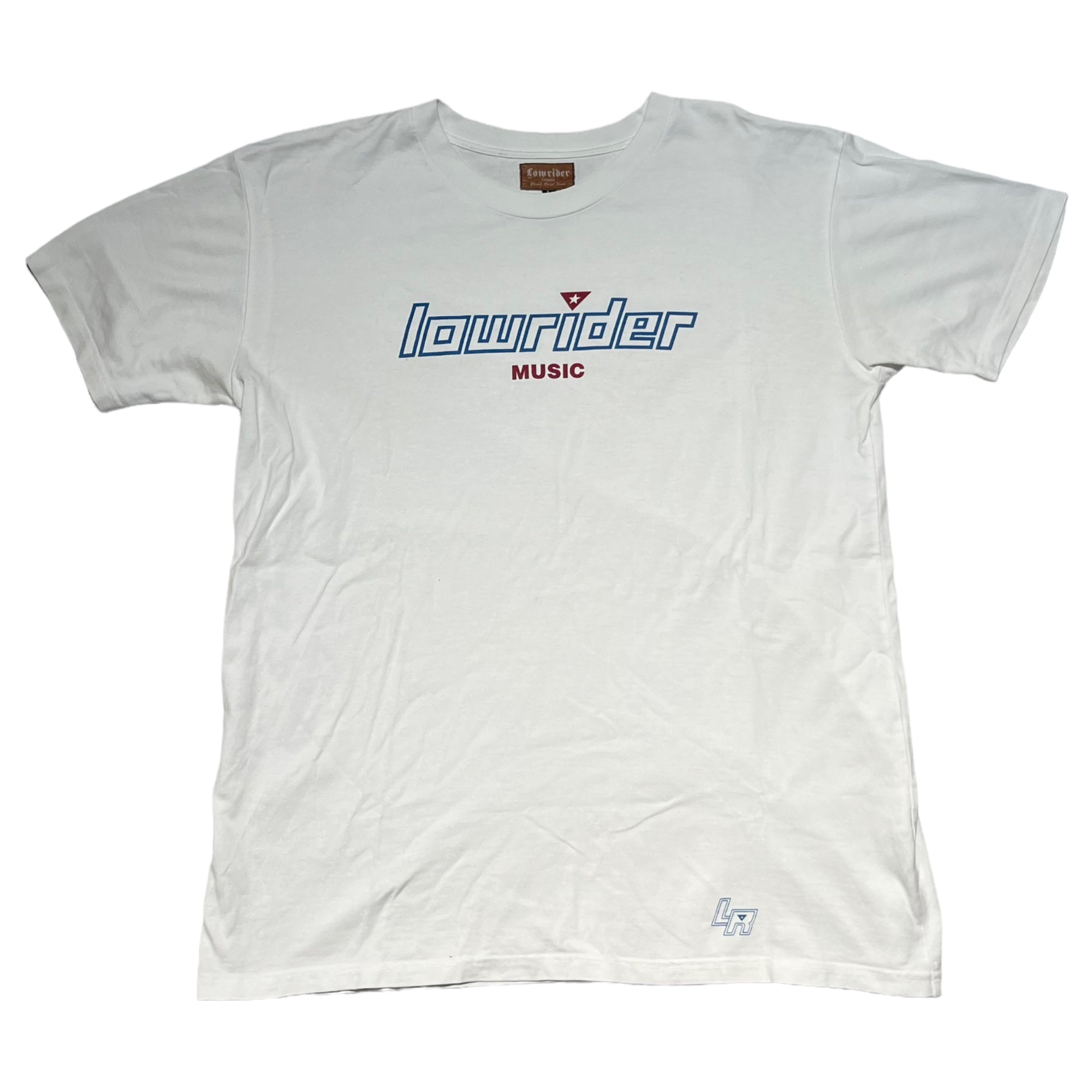 LOWRIDER(ローライダー) 00's LOWRIDER MUSIC T-SHIRT ローライダー ミュージック Tシャツ L ホワイト