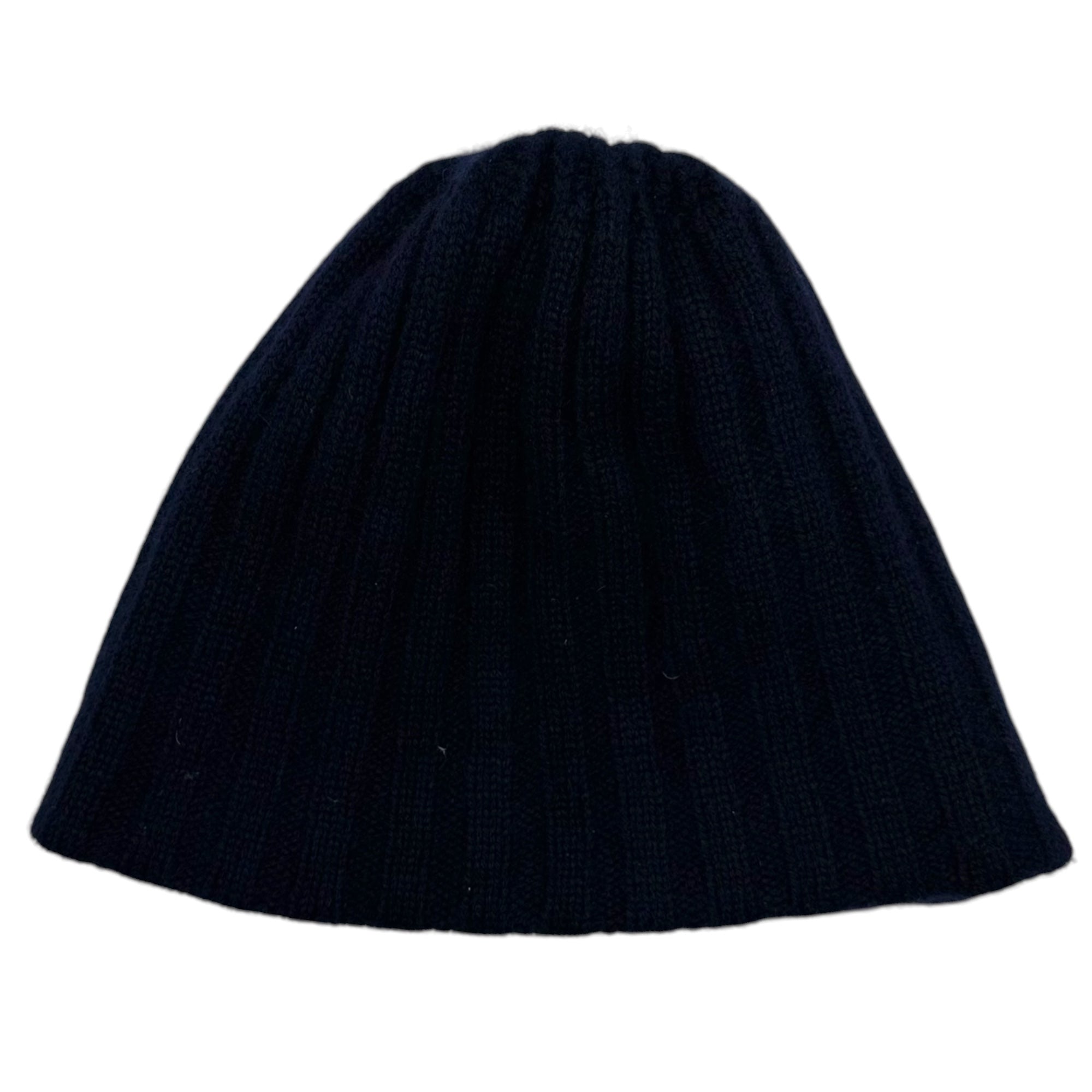 CA4LA(カシラ) 100% Cashmere Beanie カシミア 100％ ビーニー ネイビー ニット帽