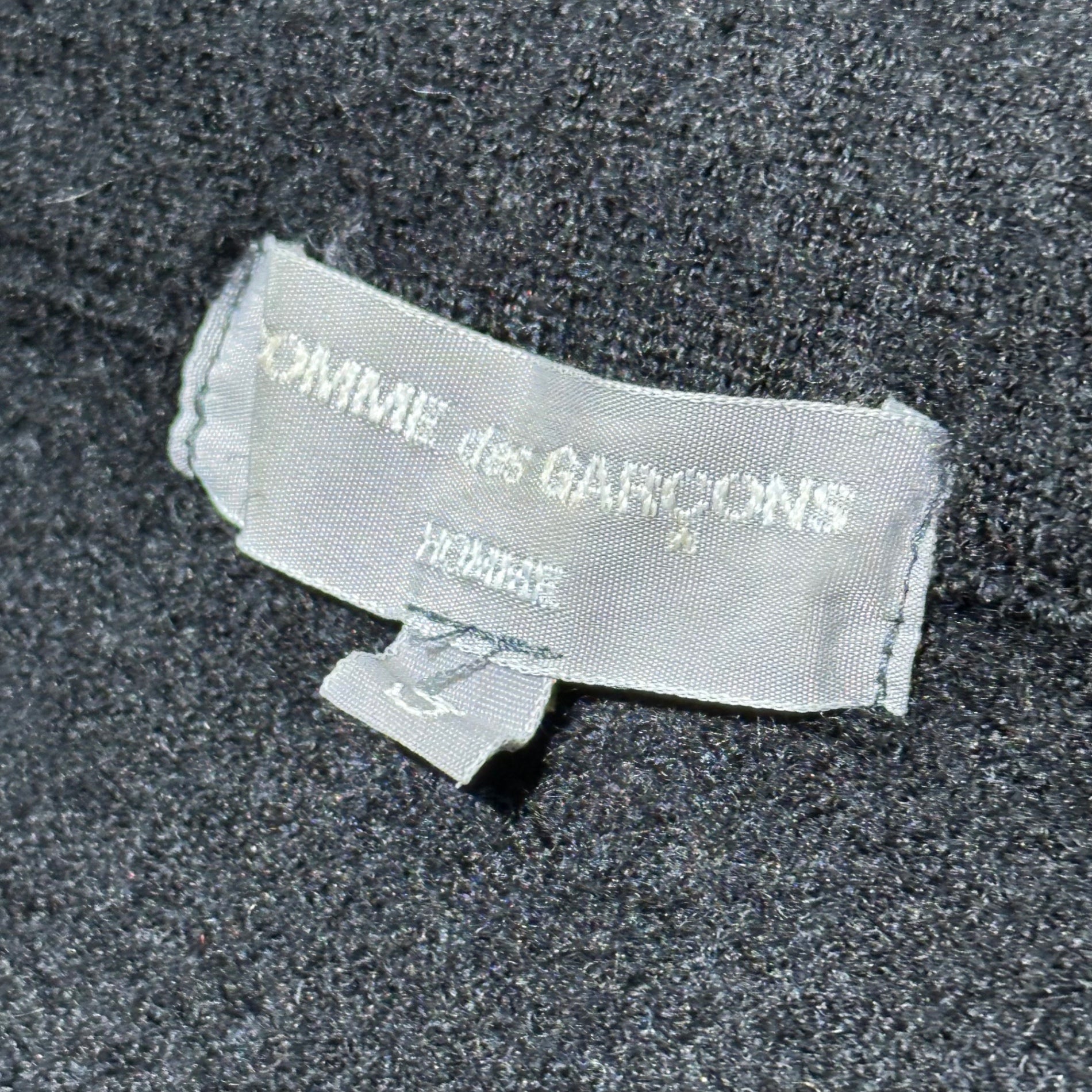 COMME des GARCONS HOMME(コムデギャルソンオム) 03AW Wool Felted Zip