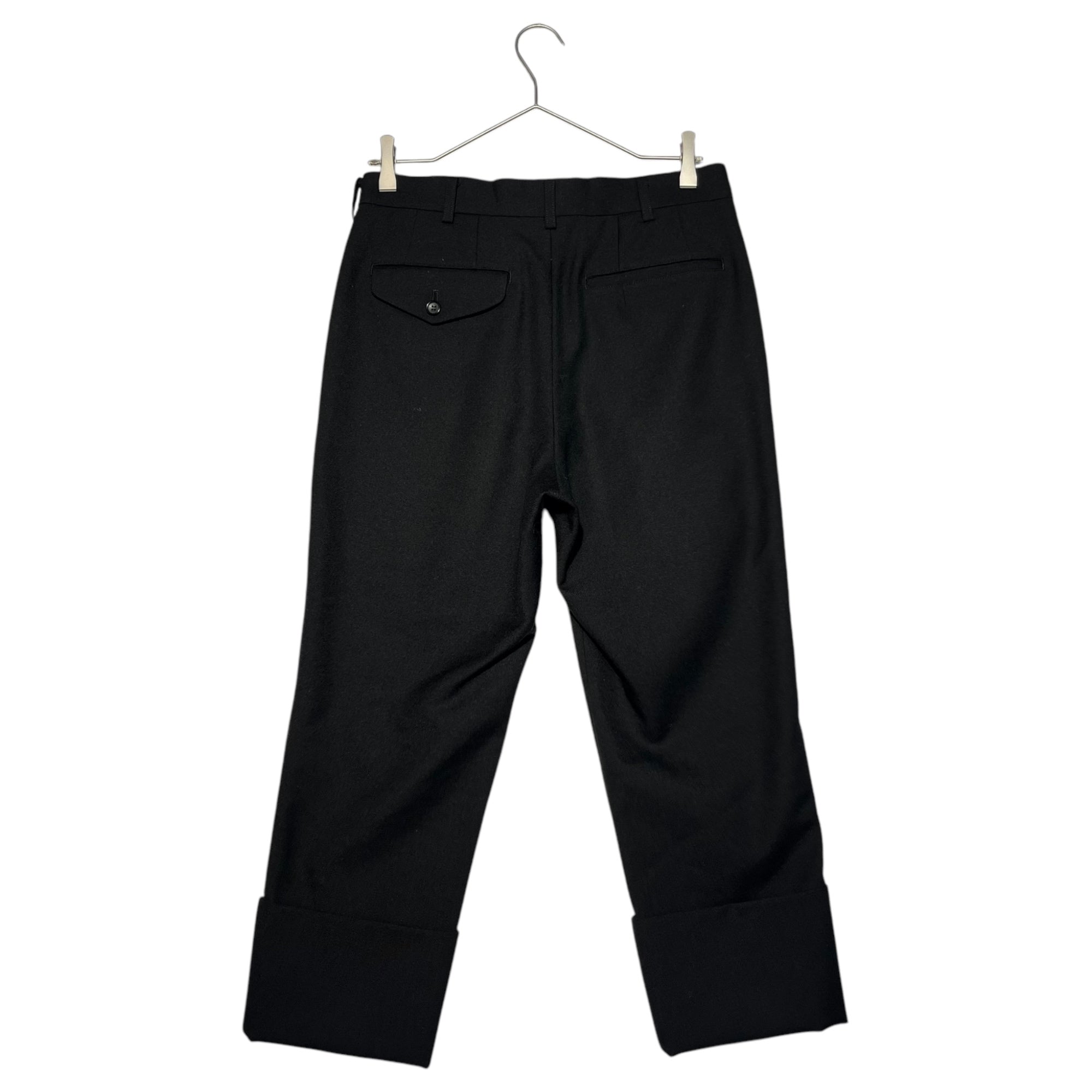 COMME des GARCONS COMME des GARCONS(コムデギャルソンコムデギャルソン) 13AW Tapered wool slacks pants テーパード ウール スラックス パンツ RL-P004 S ブラック AD2013