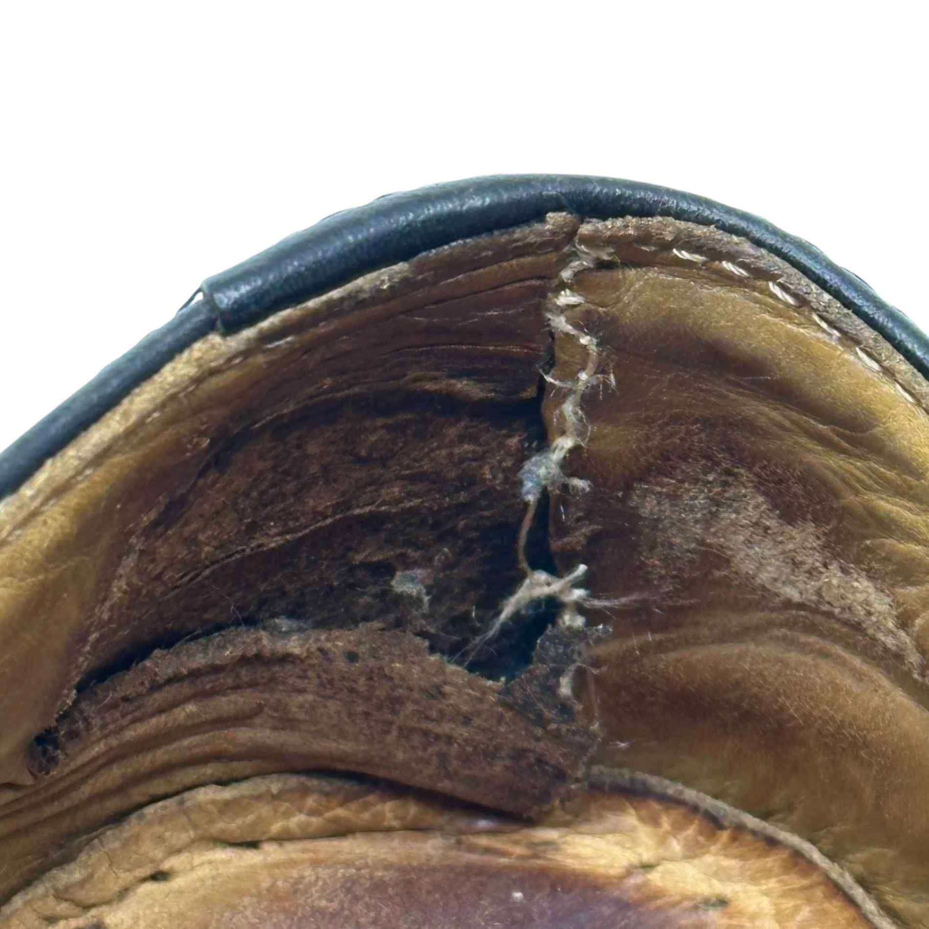 JOHN MOORE(ジョンムーア) Toe Strap Patch Combat Shoes トゥー