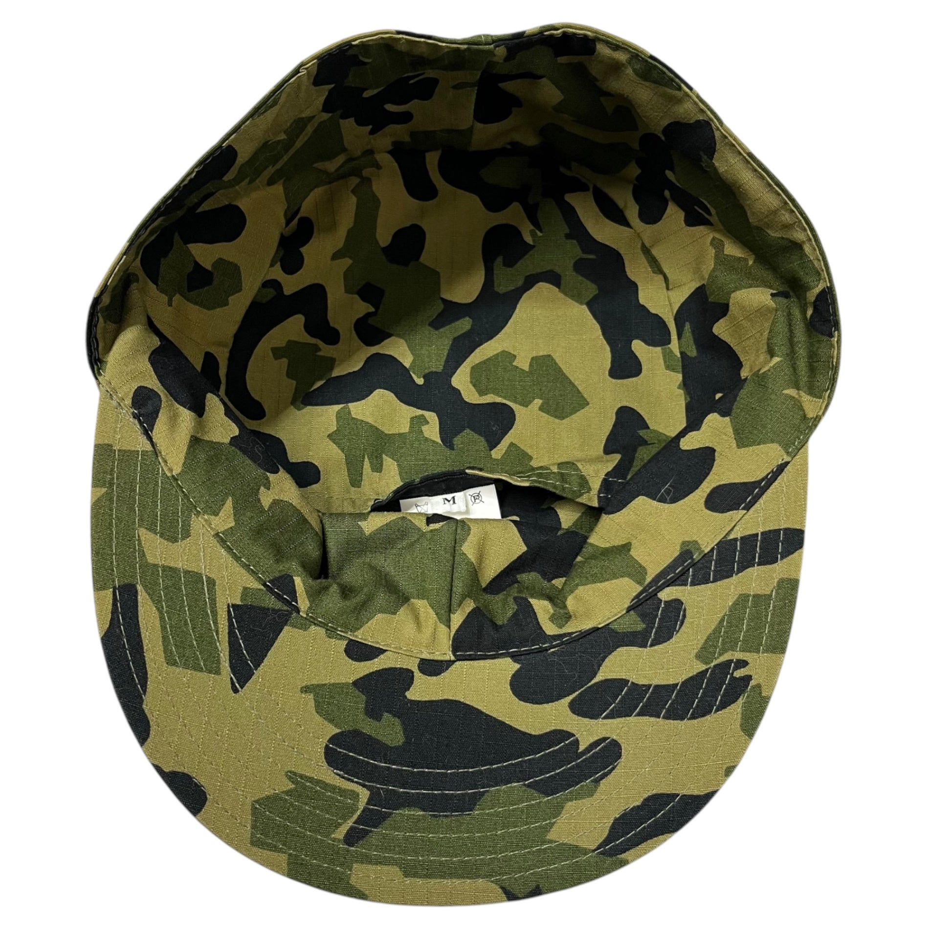 A BATHING APE(アベイシングエイプ) 90's Early camouflage work cap 初期 カモフラ ワークキャップ 90年代 M カーキ