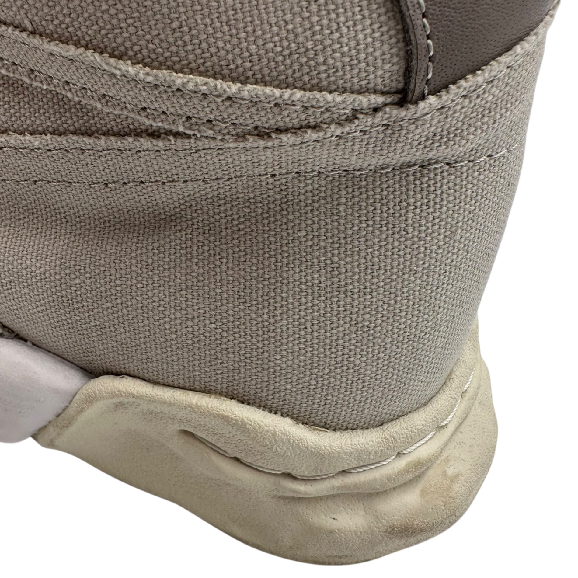 Maison MIHARA YASUHIRO(メゾンミハラヤスヒロ) Canvas High-Top Sneakers キャンバス ハイカット スニーカー A08FW703 42 グレー
