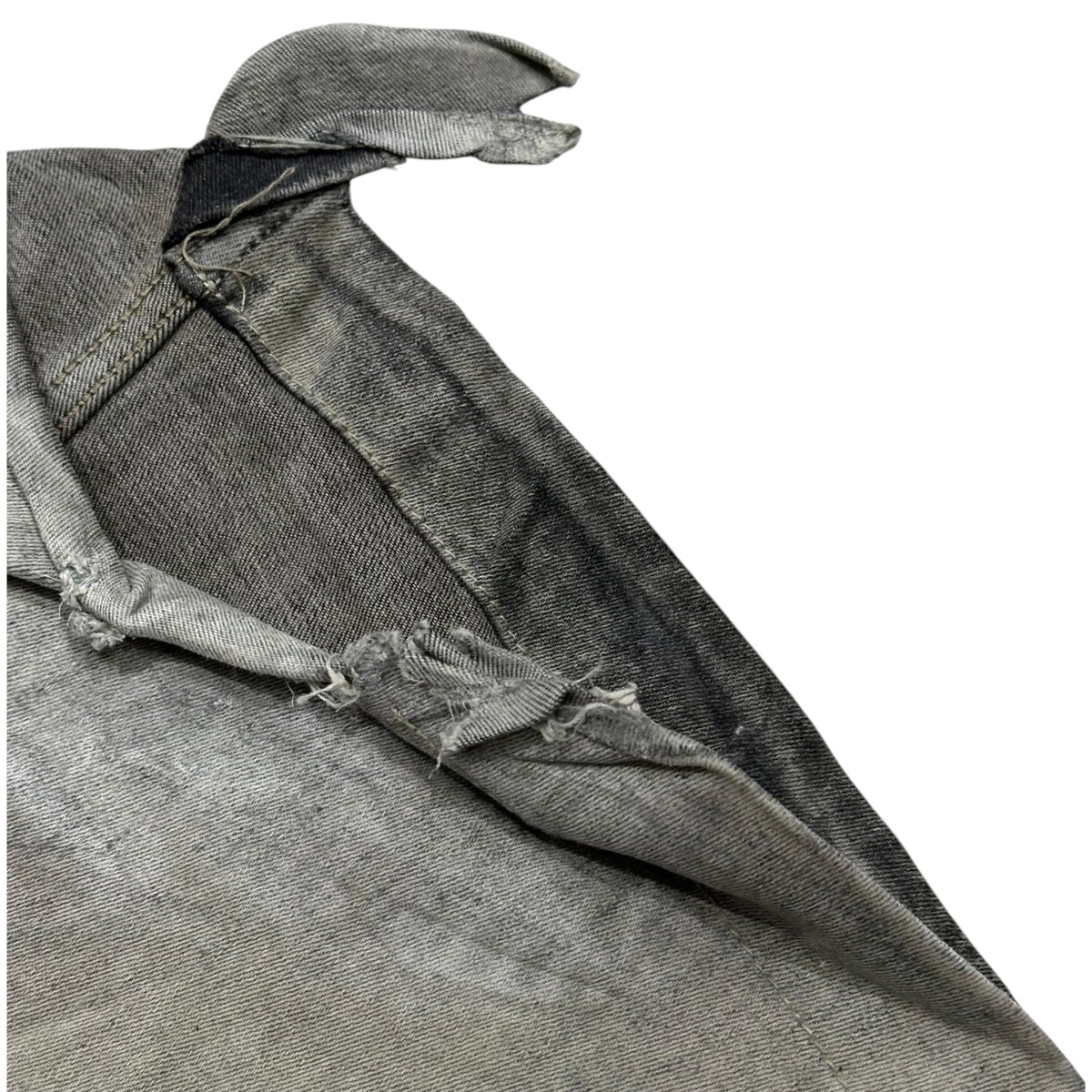 Rick Owens DRKSHDW(リックオウエンスダークシャドウ) BOLANS BOOTCUT Stretchy Denim Pants ボラン ブーツカット ストレッチ デニム パンツ DS02C5311-SDMP 25 グレー