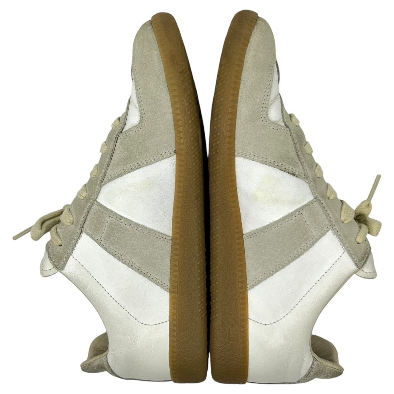 MAISON MARGIELA(メゾンマルジェラ) GERMAN TRAINER ジャーマントレーナー 36(23cm程度) グレー×ホワイト ローカット スニーカー