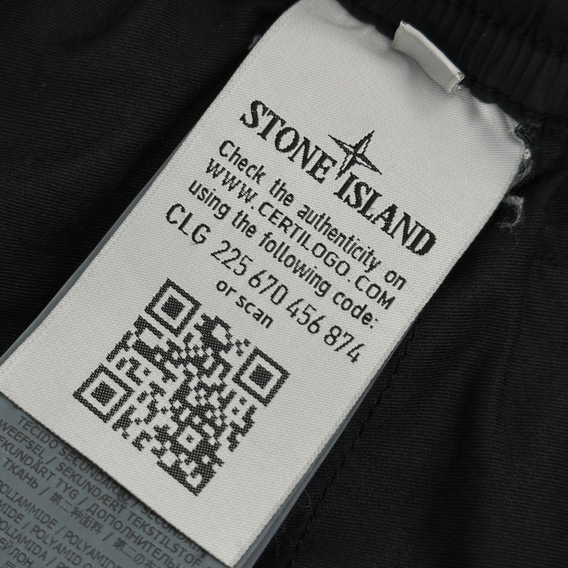 STONE ISLAND SHADOW PROJECT(ストーンアイランド シャドウプロジェクト) 20SS Convert Cargo Pants コンバット メッシュ カーゴ パンツ 721930206 48 ブラック