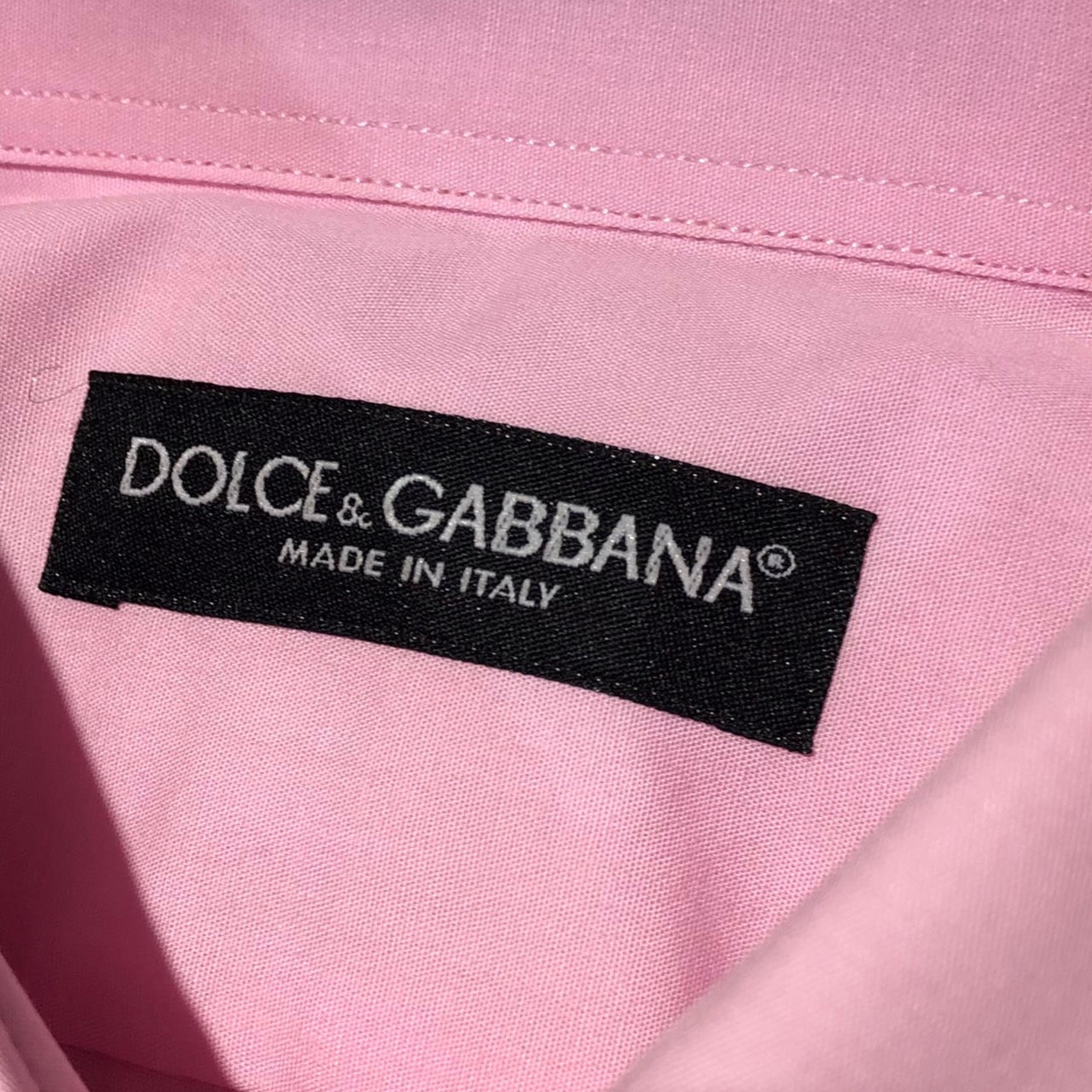 DOLCE&GABBANA(ドルチェ&ガッバーナドルガバ) レギュラーカラーシャツ 