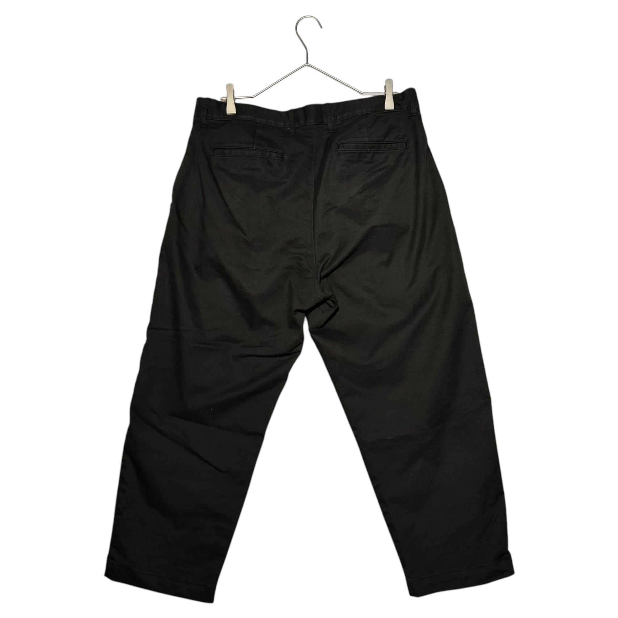 NEIGHBORHOOD(ネイバーフッド) 20AW TUCK CE-PT タック コットン ツイル チノ スラックス パンツ 202AQNH-PTM03 L ブラック