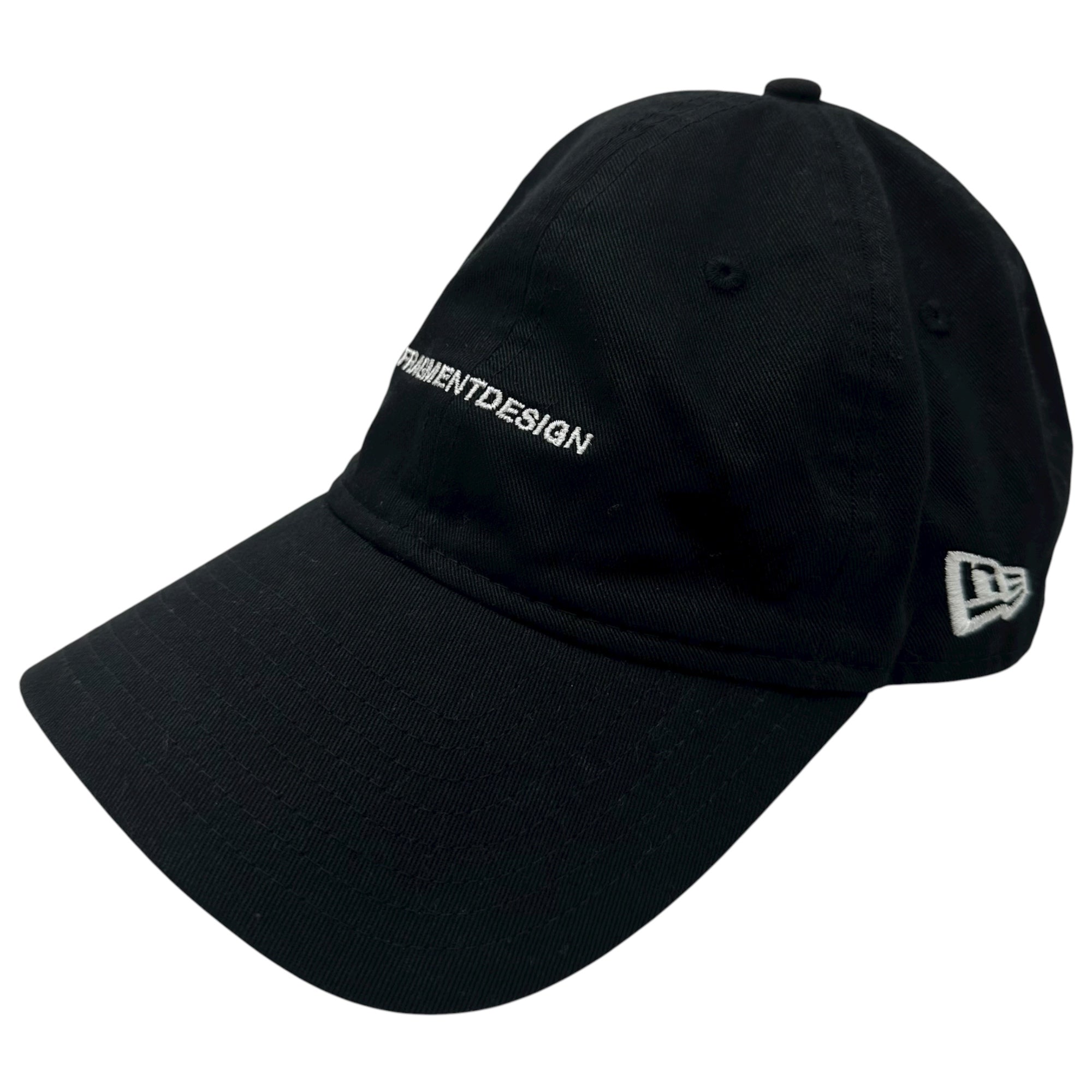 NEW ERA × FRAGMENT DESIGN (ニューエラ × フラグメントデザイン) Fragment Logo 6-Panel Cap フラグメント ロゴ 6パネル キャップ ブラック×ホワイト