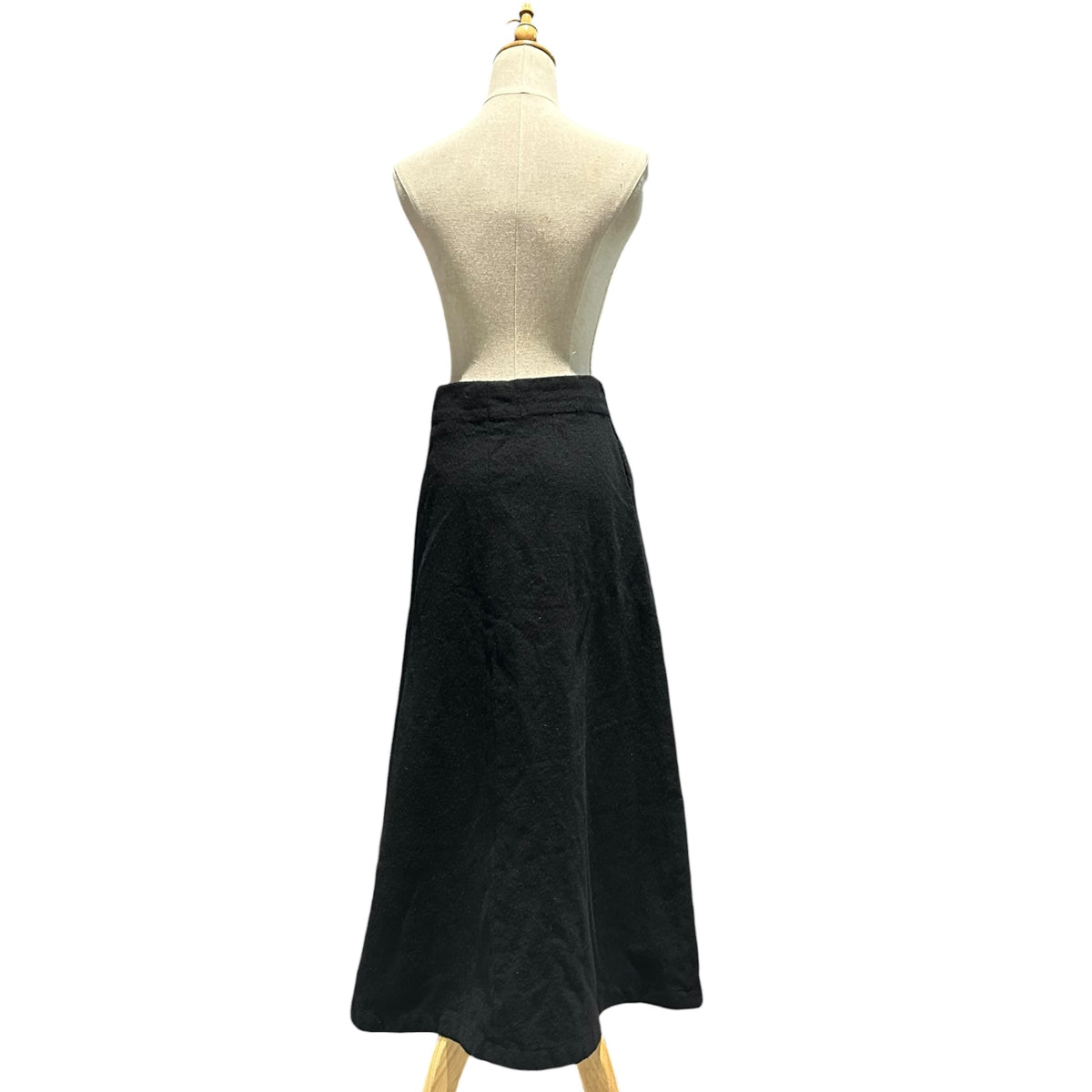 COMME des GARCONS(コムデギャルソン) 2000AW Wool Felted Long Skirt ウール縮絨 ロング スカート GS-04066S S ブラック AD2000