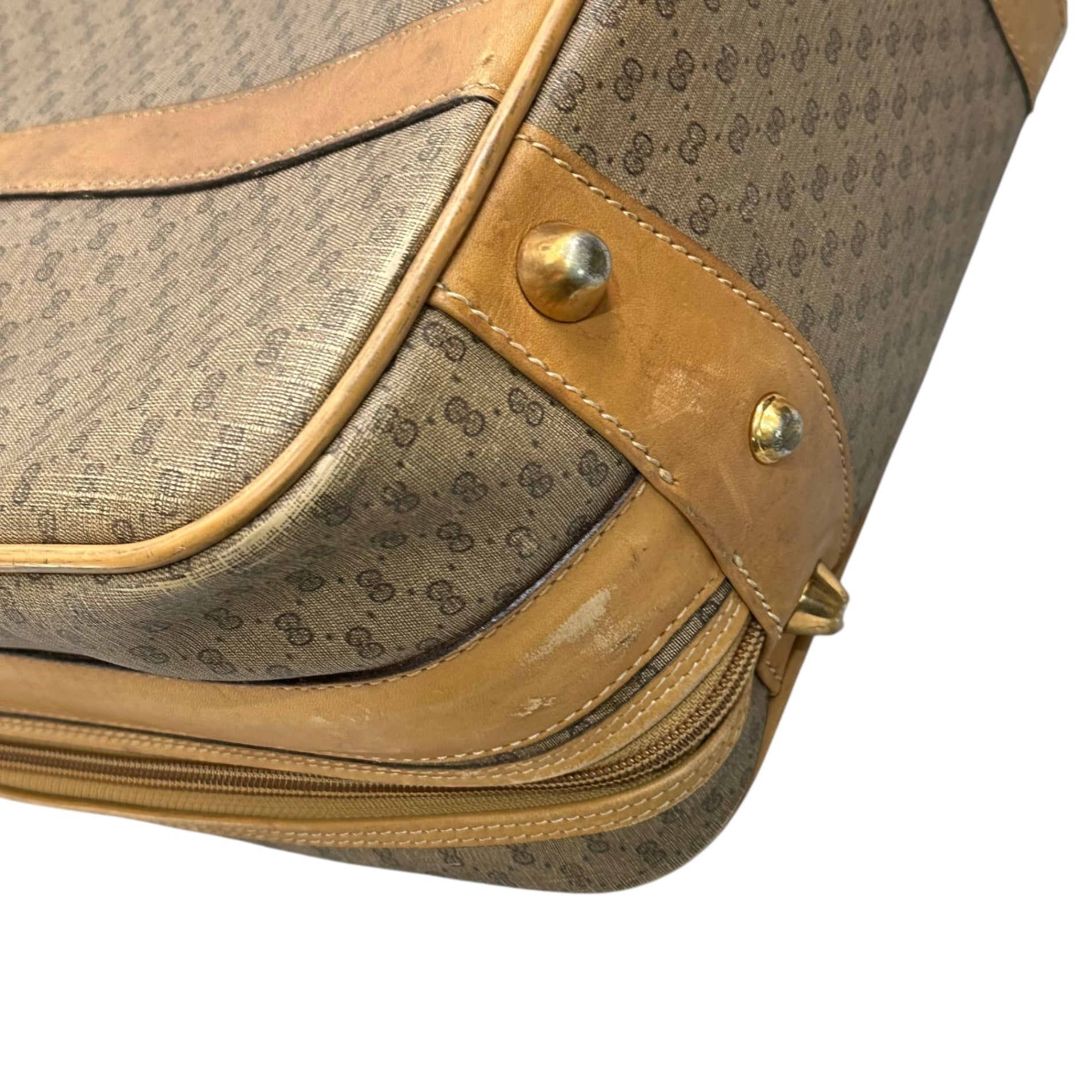 GUCCI(グッチ) 80's Vintage Micro GG Trunk Boston Bag 80年代