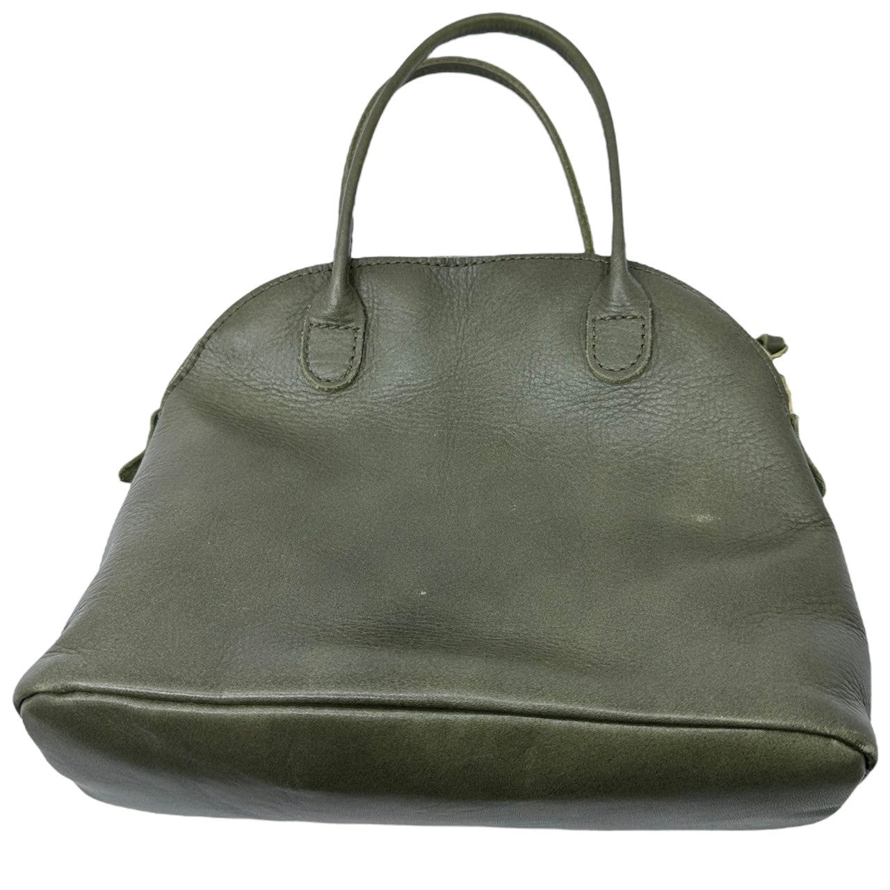 TIDEWAY(タイドウェイ) Leather Hand Bag レザー ハンド バッグ カーキ
