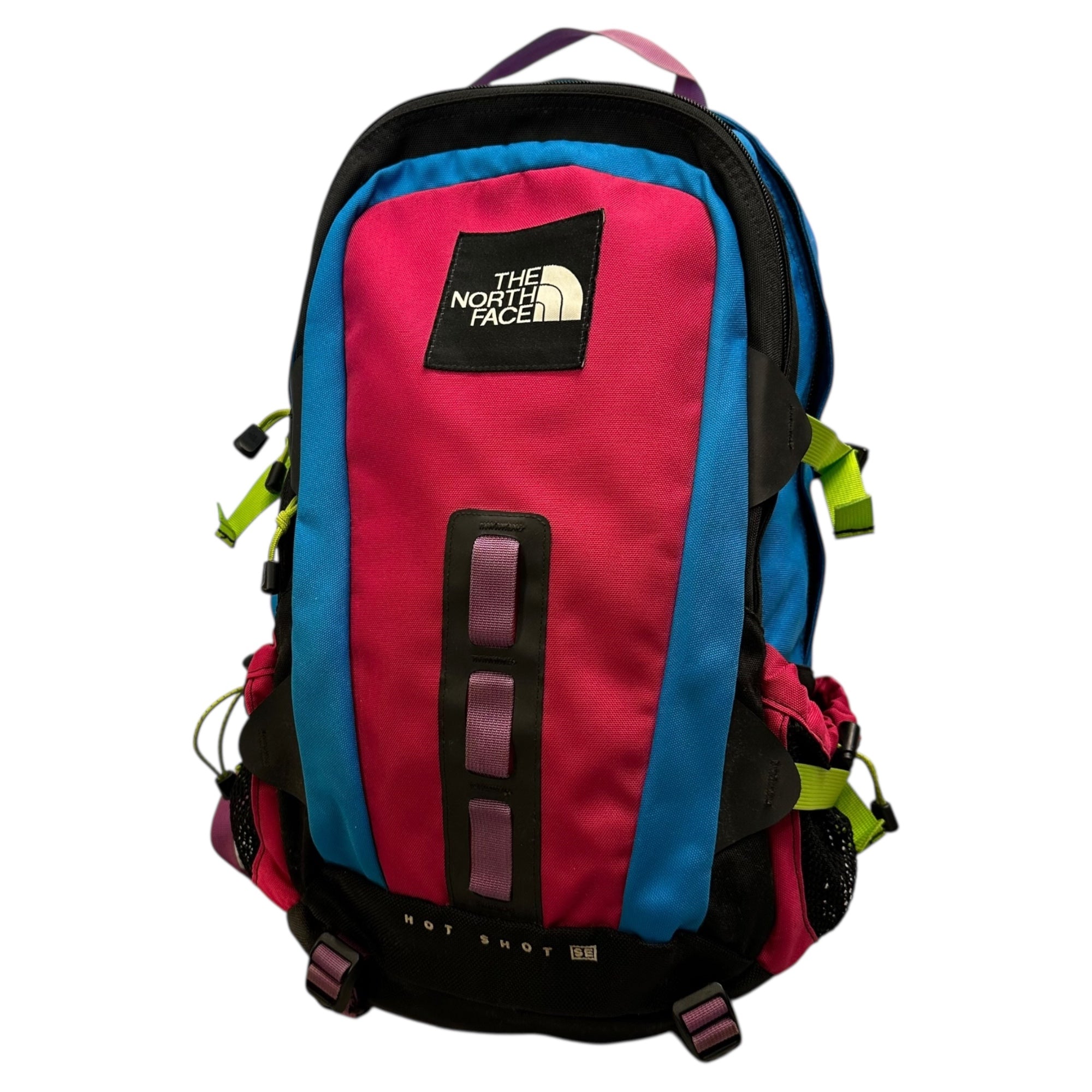 THE NORTH FACE(ノースフェイス) HOT SHOT SE ホット ショット リュック ピンク×ブルー リュックサック デイパック バックパック アウトドア