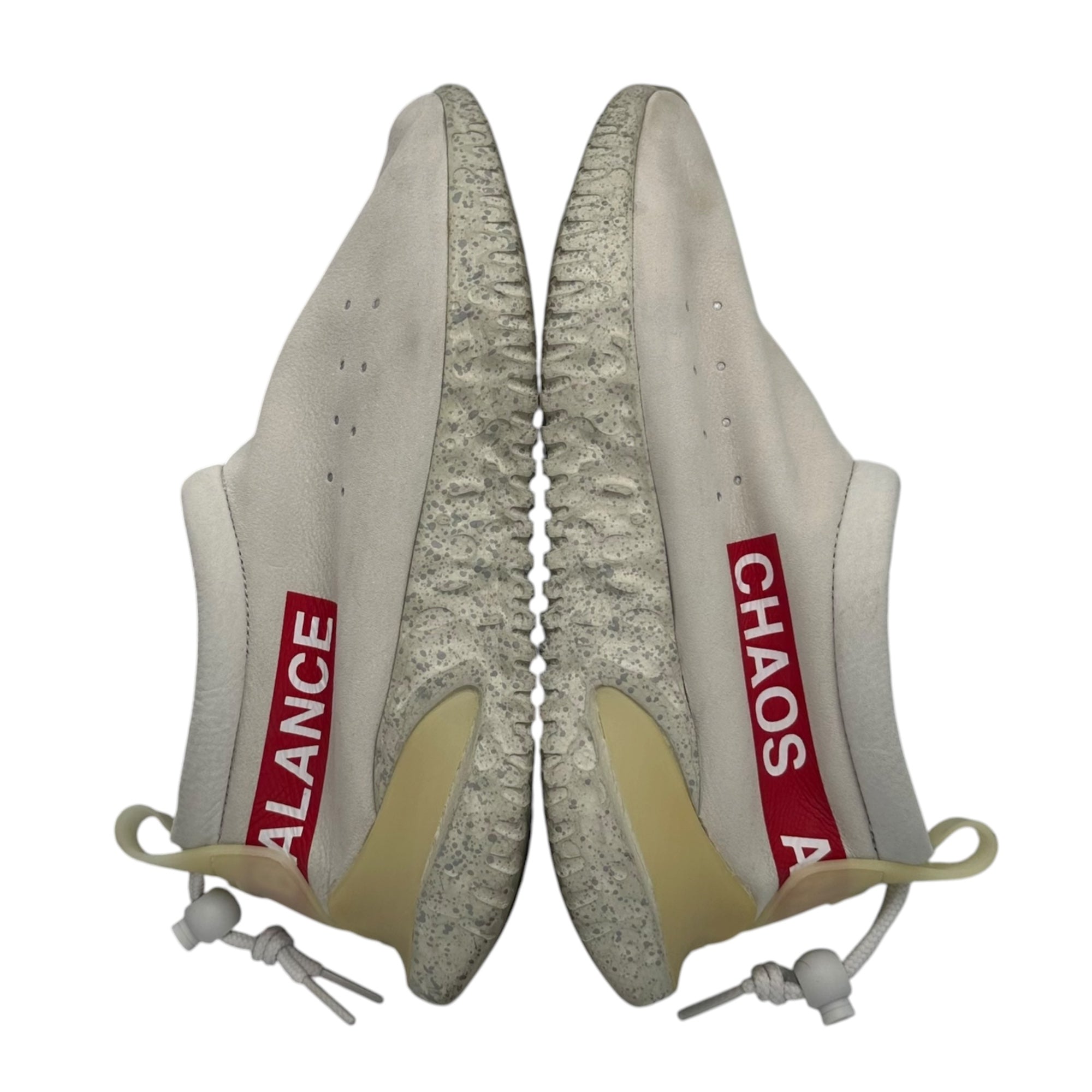 NIKE×UNDERCOVER(ナイキ×アンダーカバー)  Moc Flow "Light Bone" モック フロー ライトボーン  DV5593-001 24.5cm アイボリー×レッド スニーカー