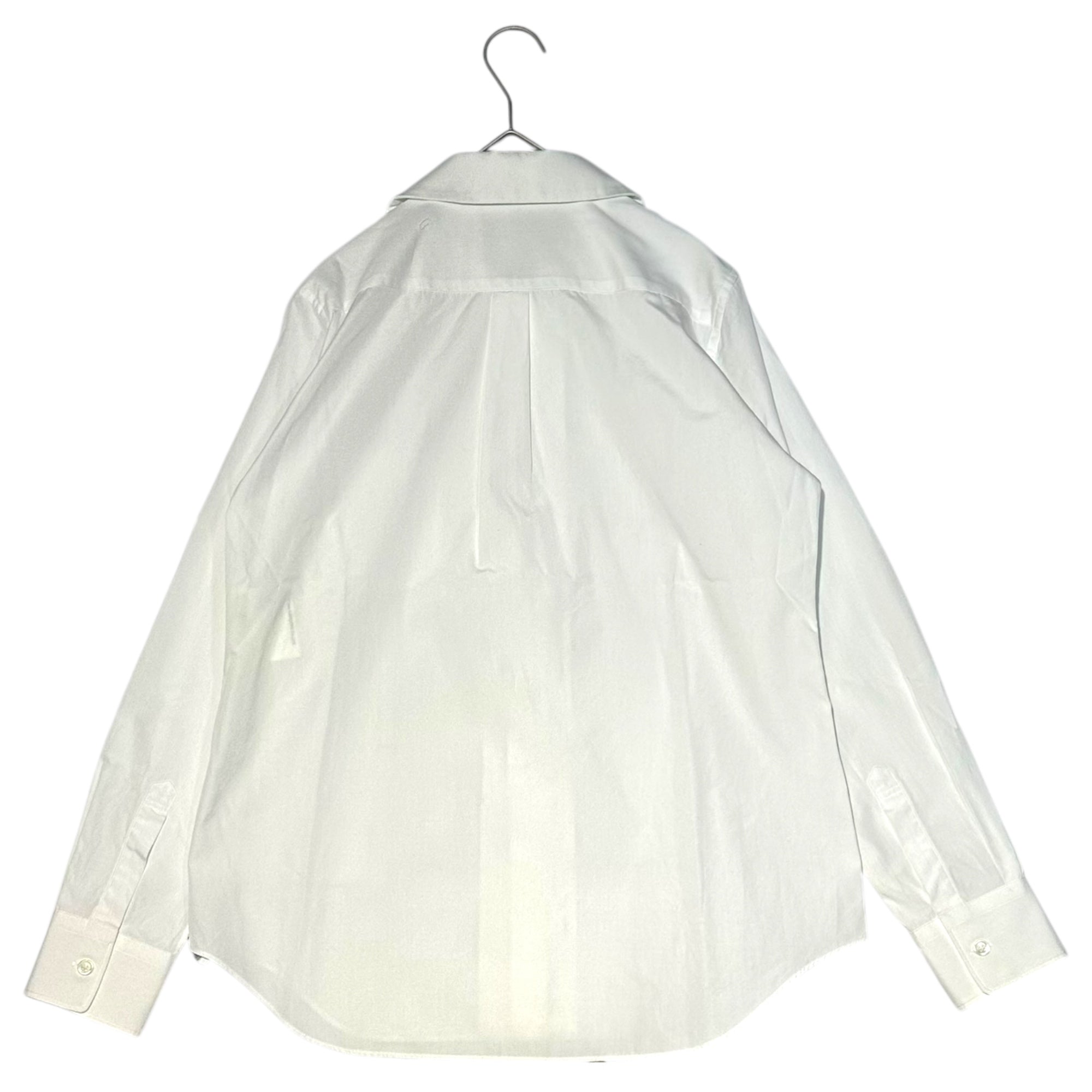 COMME des GARCONS(コムデギャルソン) Round-collar long-sleeve shirt ラウンドカラー 長袖 シャツ GZ-B006 S ホワイト AD2019 丸襟