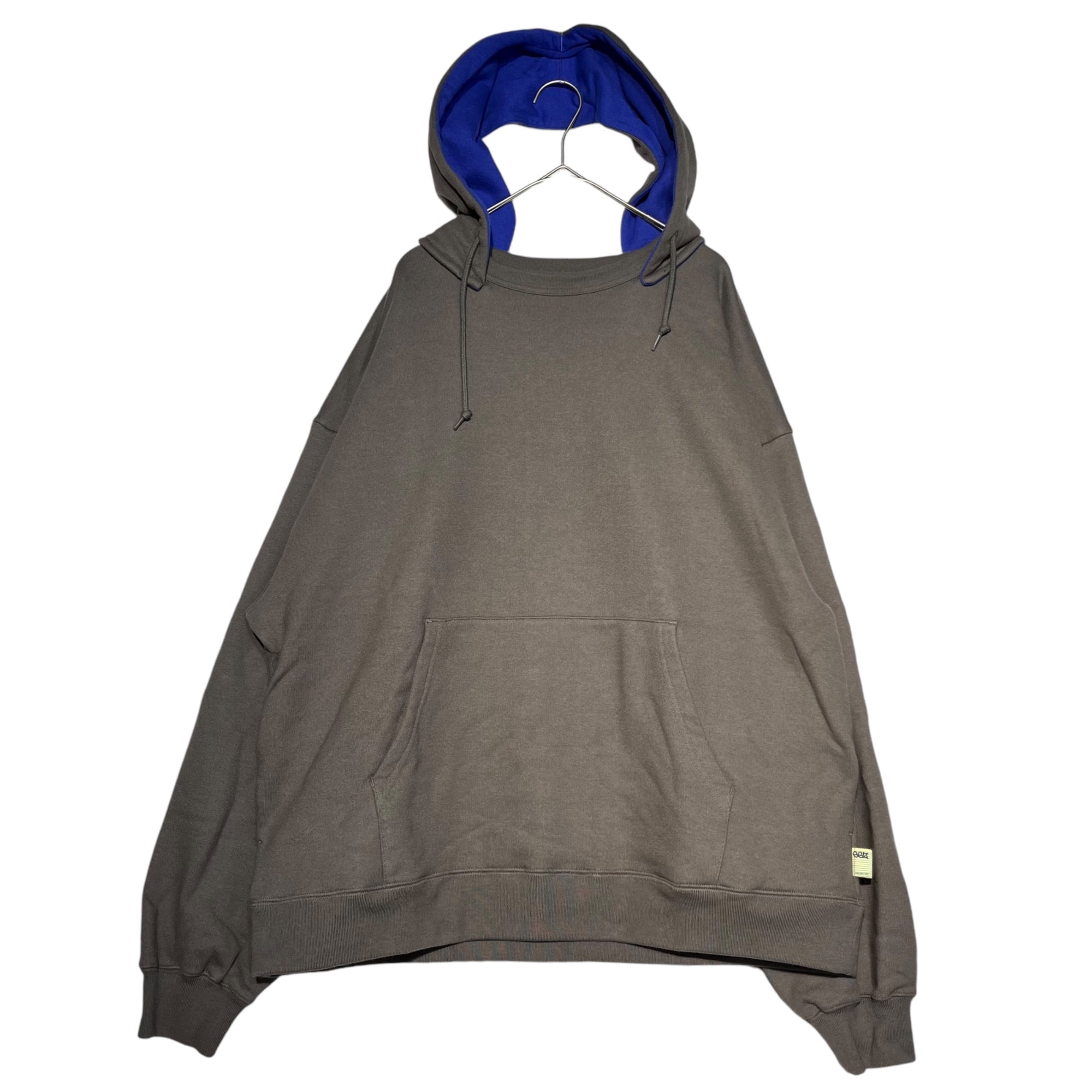 SSZ(エスエスズィー) 23AW 代走 HOODIE 貫通フード スウェット プルオーバー パーカー 11-13-0473-458 M チャコールグレー