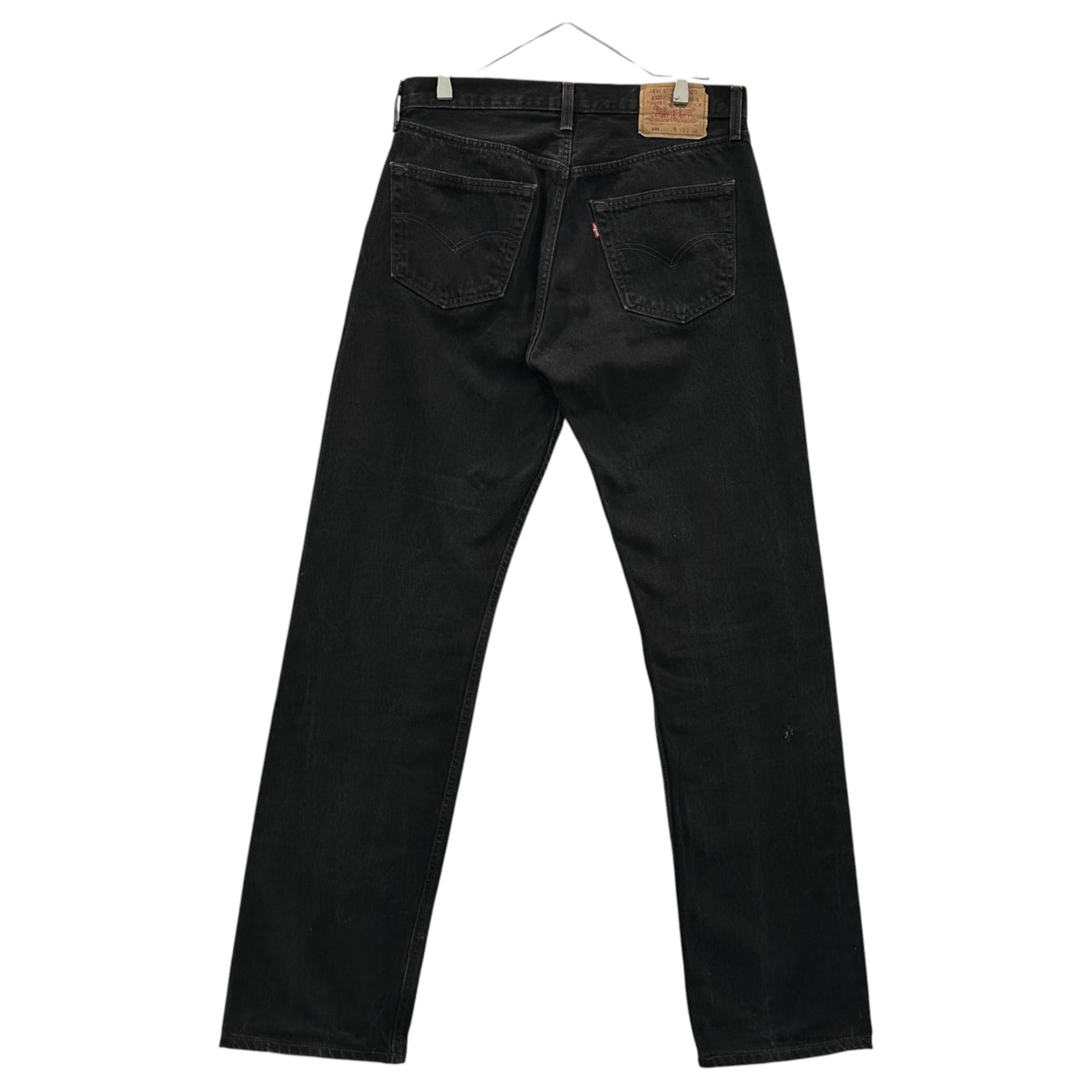 Levi's(リーバイス) 1990's~2000's 501 Overdyed Black Denim Pants 後染め ブラック デニム パンツ W33 L34 ブラック 90年代後半～ ボタン裏647 メキシコ製
