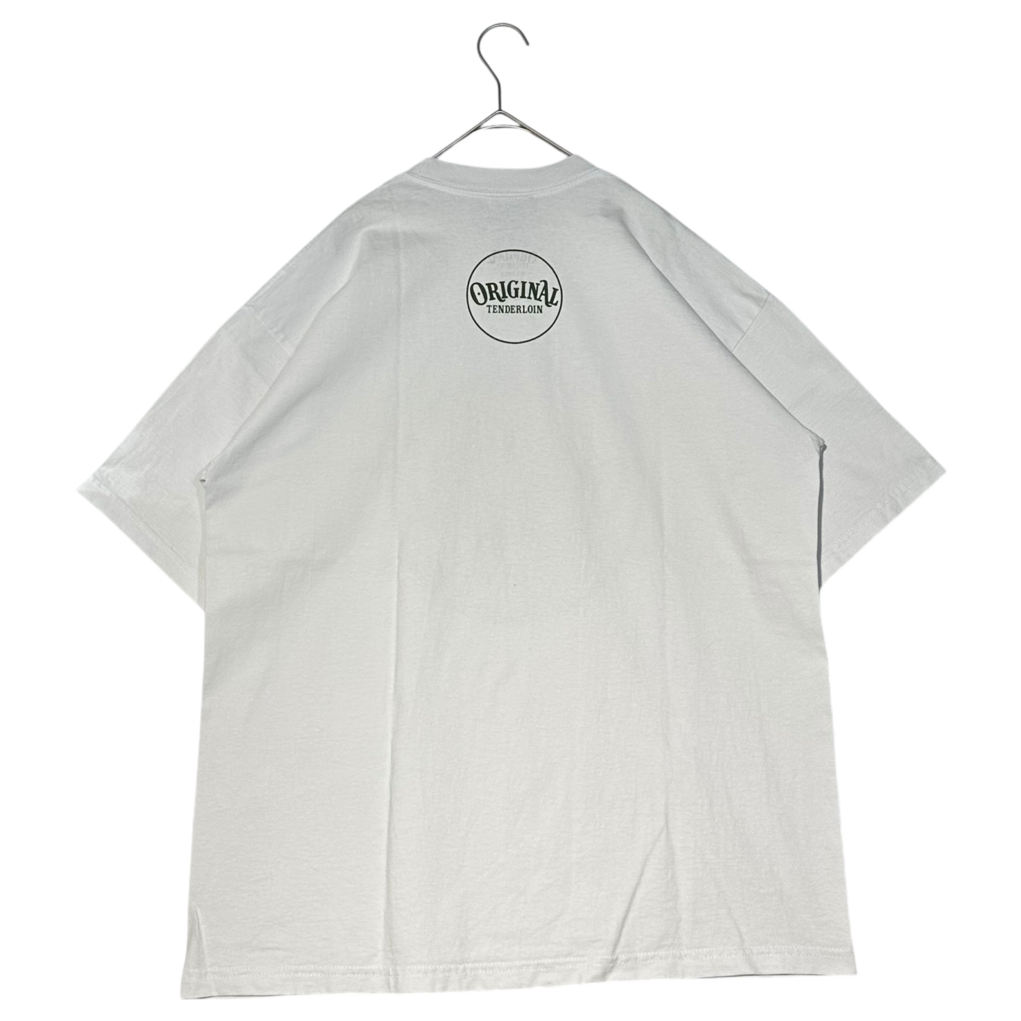 TENDERLOIN(テンダーロイン) 19SS TEE GR グラフィック プリント Tシャツ ドクロ XL ホワイト PRO CLUB