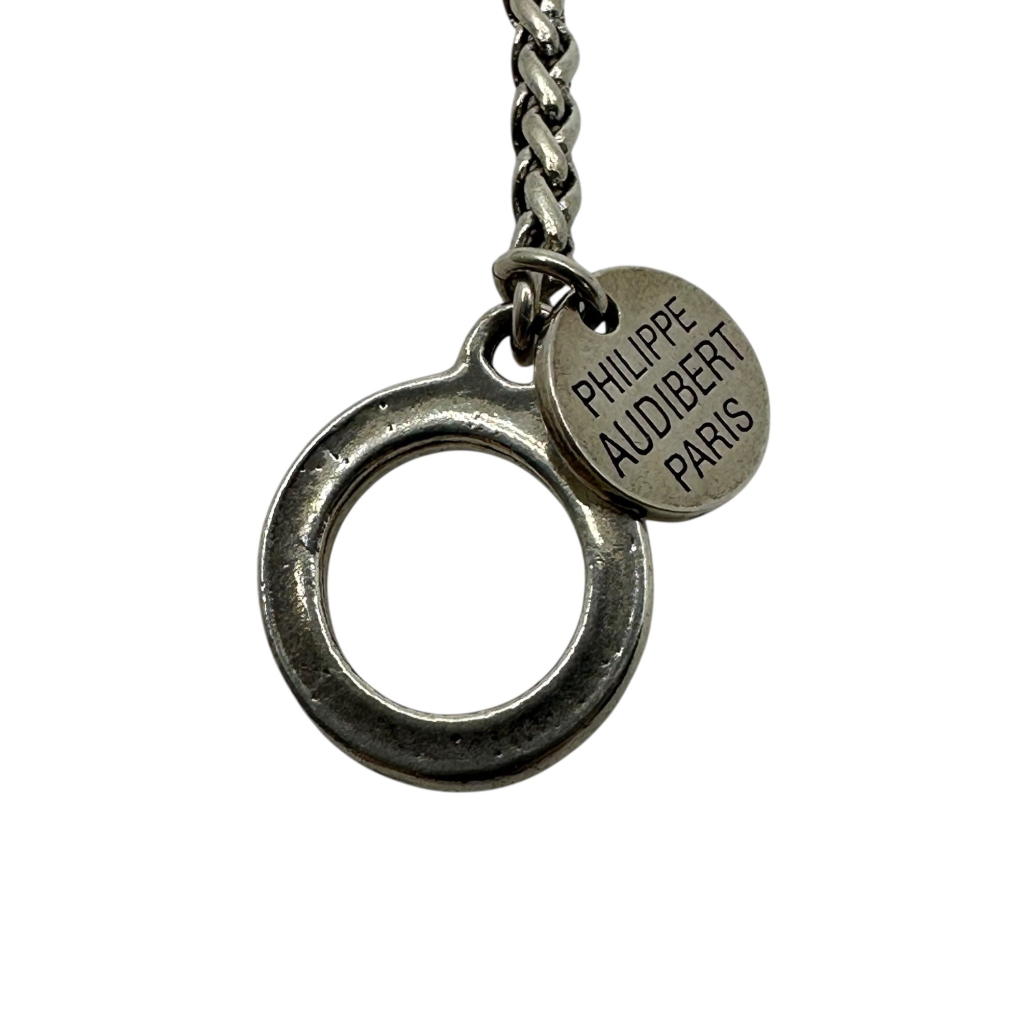 PHILIPPE AUDIBERT(フィリップオーディベール) BUFORD HOMME - BRACELET CHAINE FINE チェーン ブレスレット シルバー