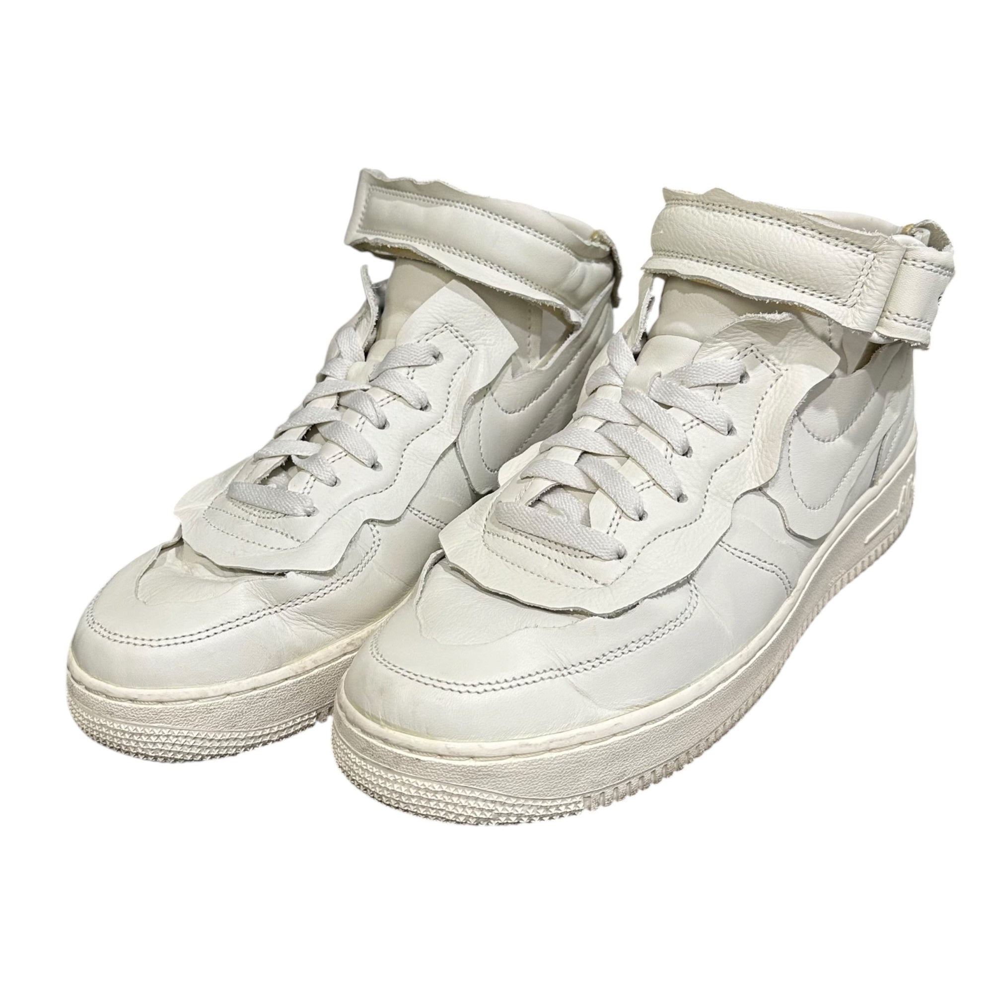 NIKE×COMME des GARCONS COMME des GARCONS(ナイキ×コムデギャルソンコムデギャルソン)  Air Force 1 Mid "White" エアフォース ワン ミッド  DC3601-100 27cm ホワイト スニーカー