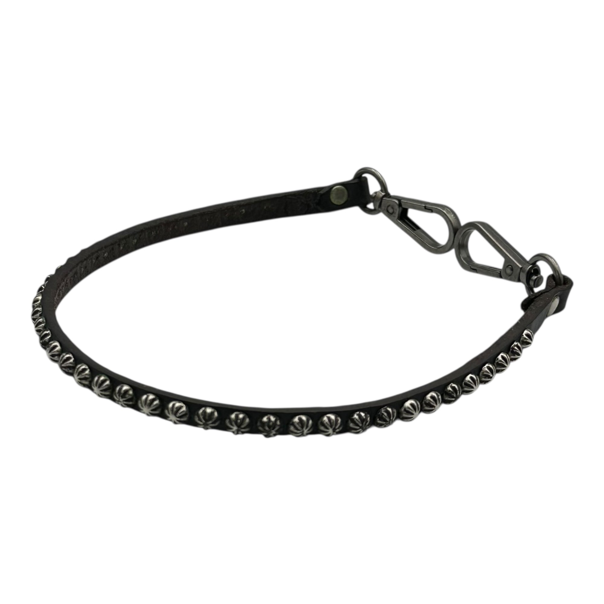 HTC(エイチティーシー) All Umbrella Stud Wallet Cord オール アンブレラ スタッズ ウォレット コード ブラック×シルバー