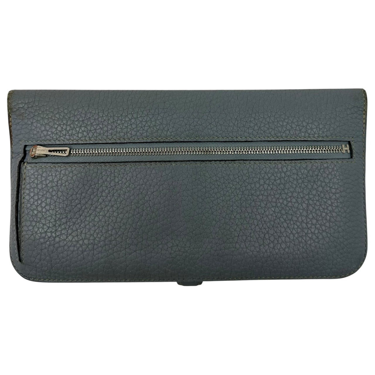 HERMES(エルメス) Dogon Long Togo ドゴン ロング トゴ □P 27NM ブルージーン 長財布 レザー