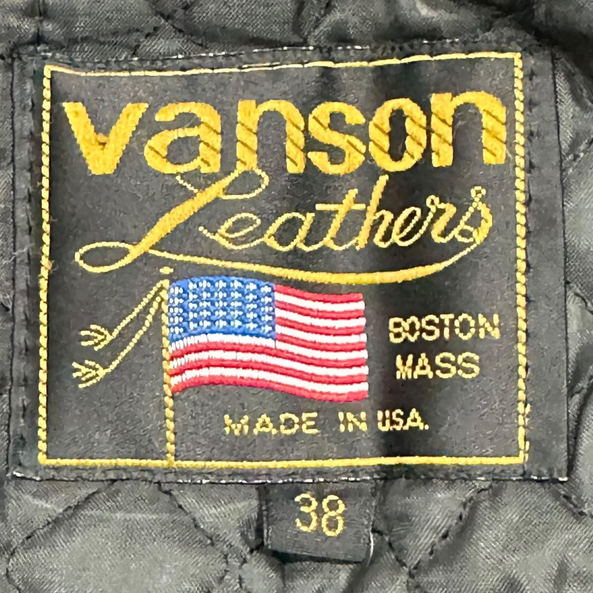 VANSON(バンソン) TYPE C2 Double biker jacket ダブル ライダース ジャケット 38 ブラック レザー