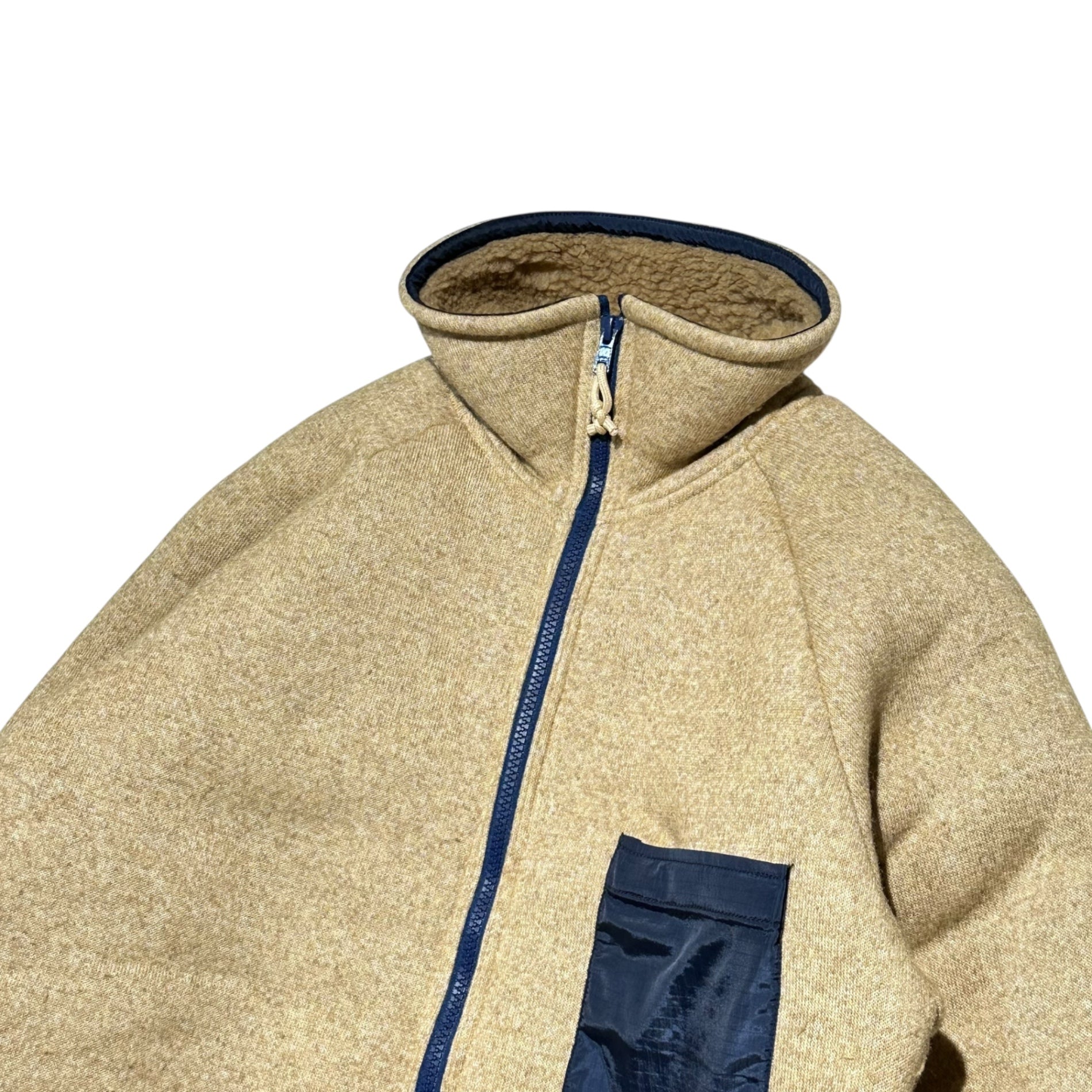 THE REAL McCOY'S(ザリアルマッコイズ) OUTDOOR ACRYLIC PILE CARDIGAN アウトドア アクリル パイル ジャケット ボア MJ21120 M ベージュ フリース