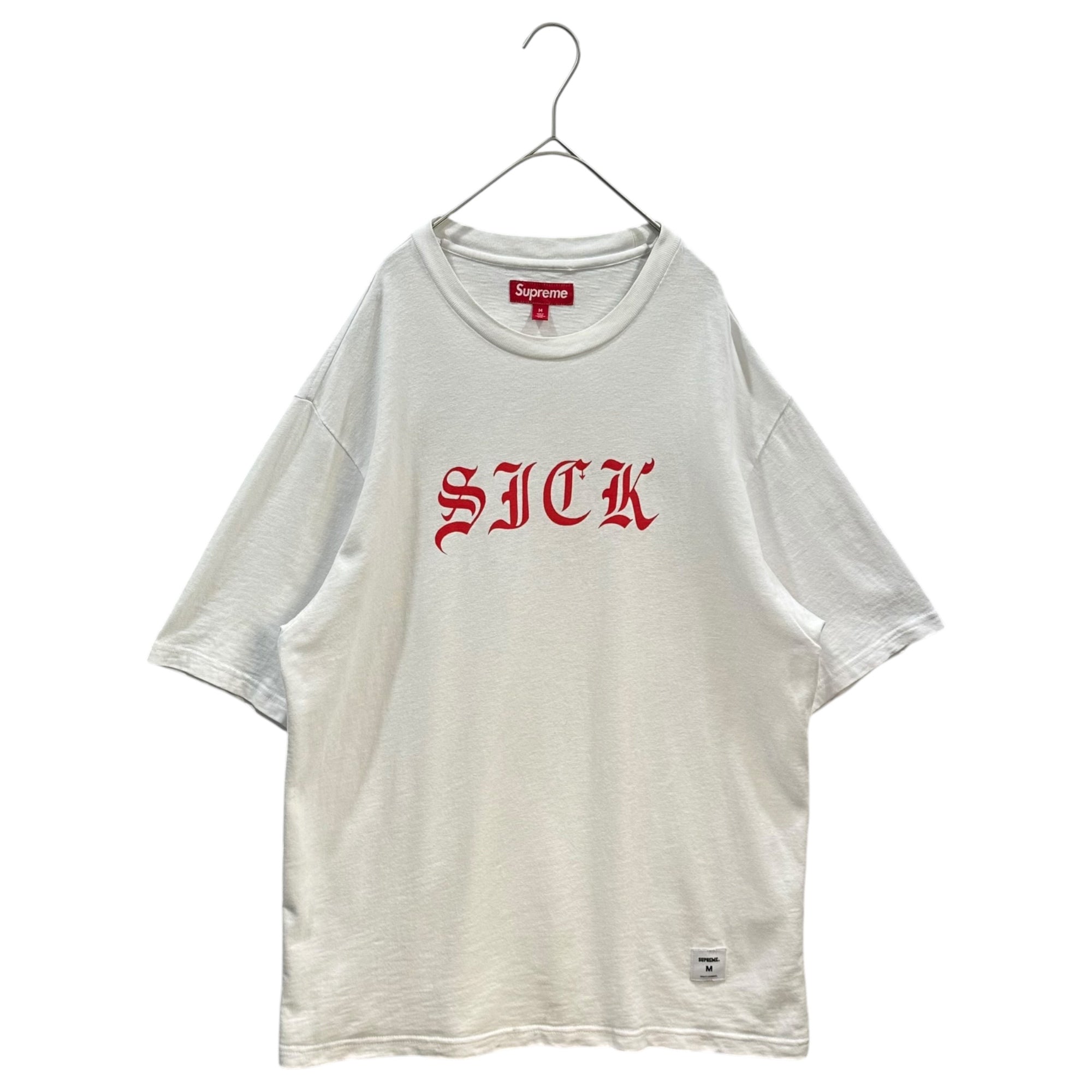 SUPREME(シュプリーム) 24SS Sick S/S Top 半袖 Tシャツ M ホワイト