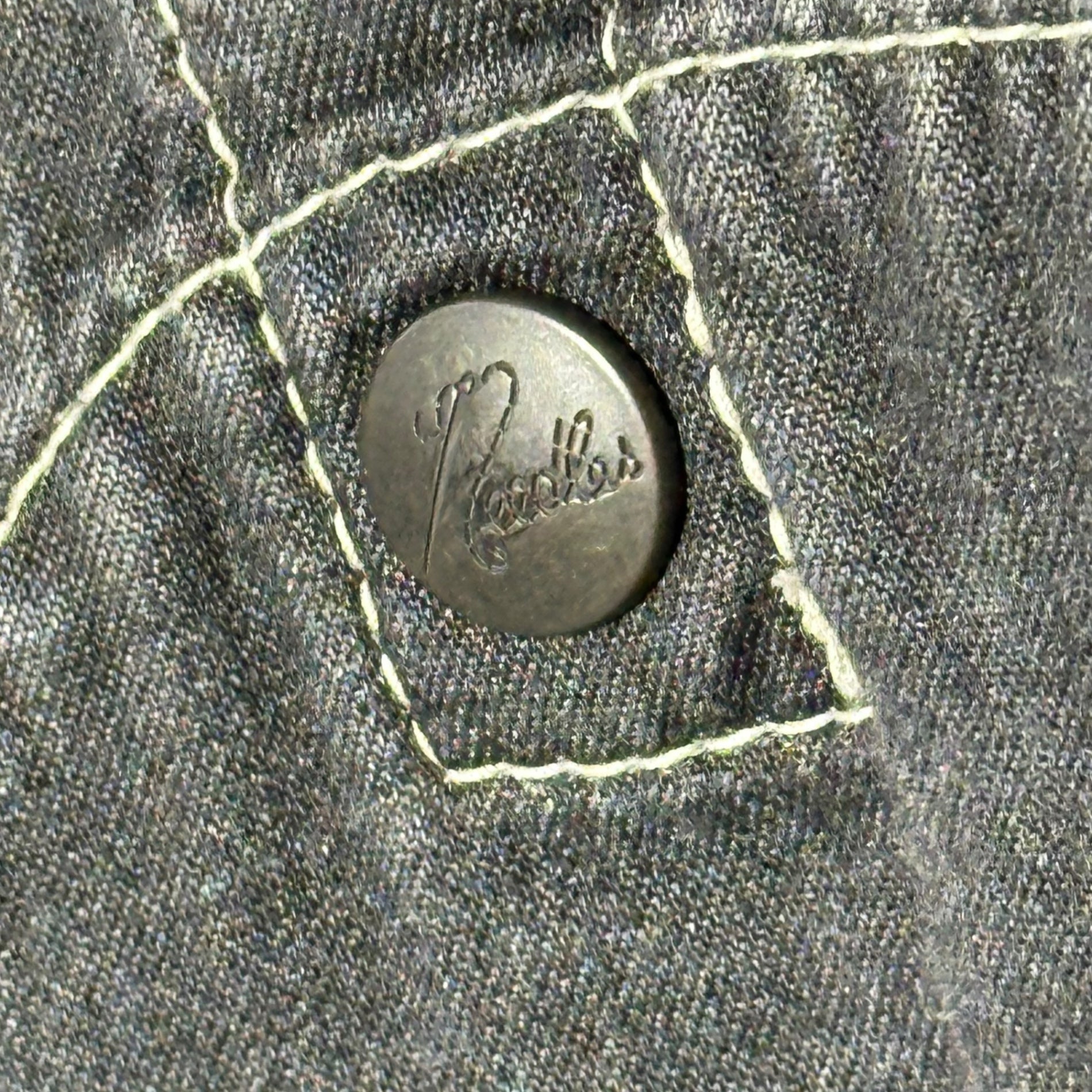 NEEDLES(ニードルズ) Workwear Denim Kimono Jacket 作務衣 デニム 着物 ジャケット CH104 M ブラック