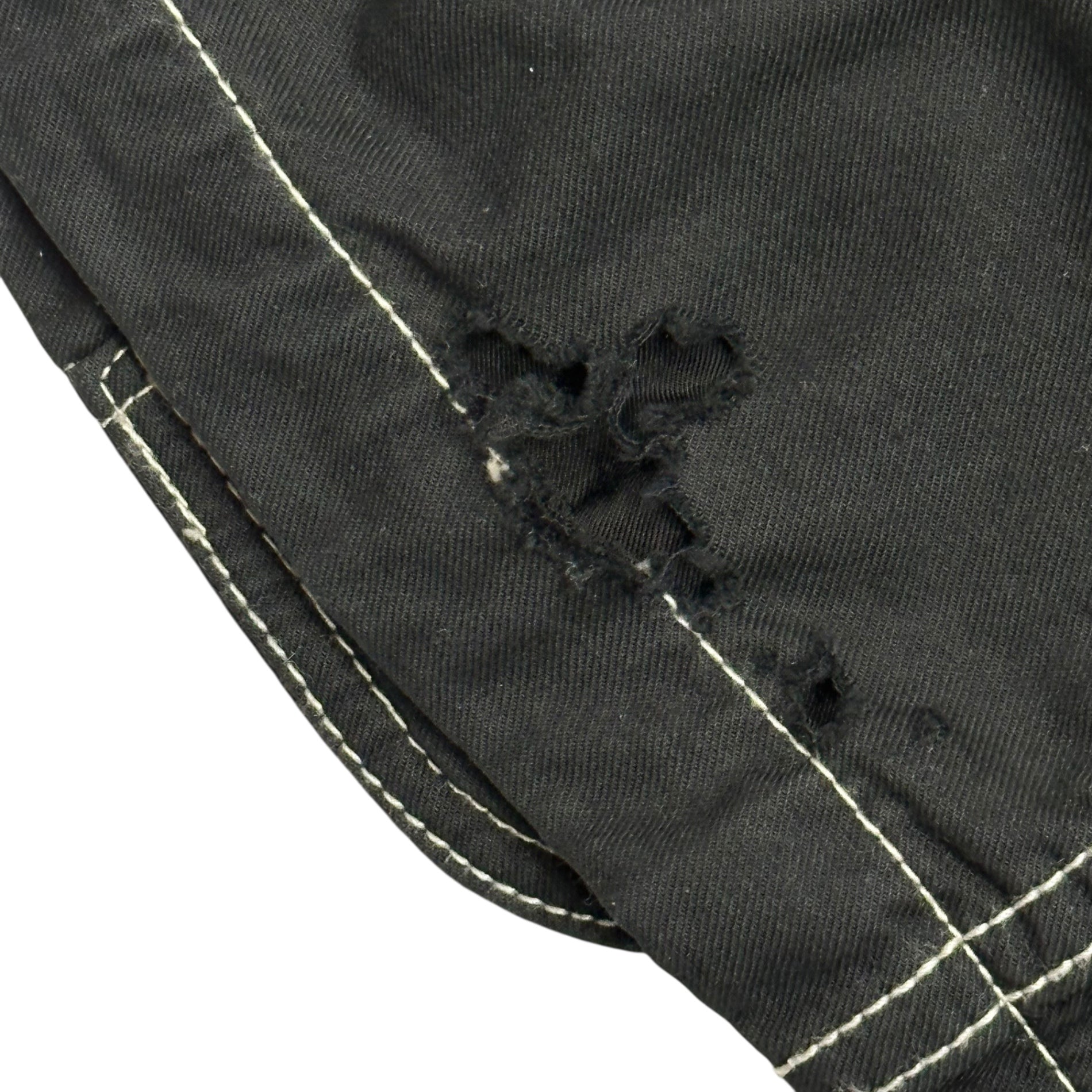 COMME des GARCONS HOMME(コムデギャルソンオム) 04SS Cotton 3B Coverall Jacket コットン 3ボタン カバーオール ジャケット HM-J005 M ブラック AD2003