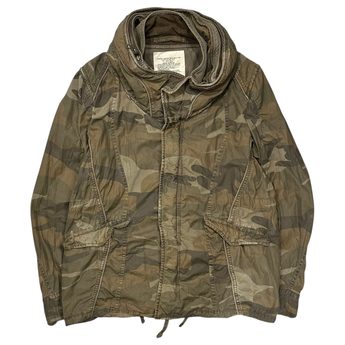 goa(ゴア) 2000's  Camouflage military jacket カモフラ ミリタリー ジャケット 35547011 M ベージュ Y2K