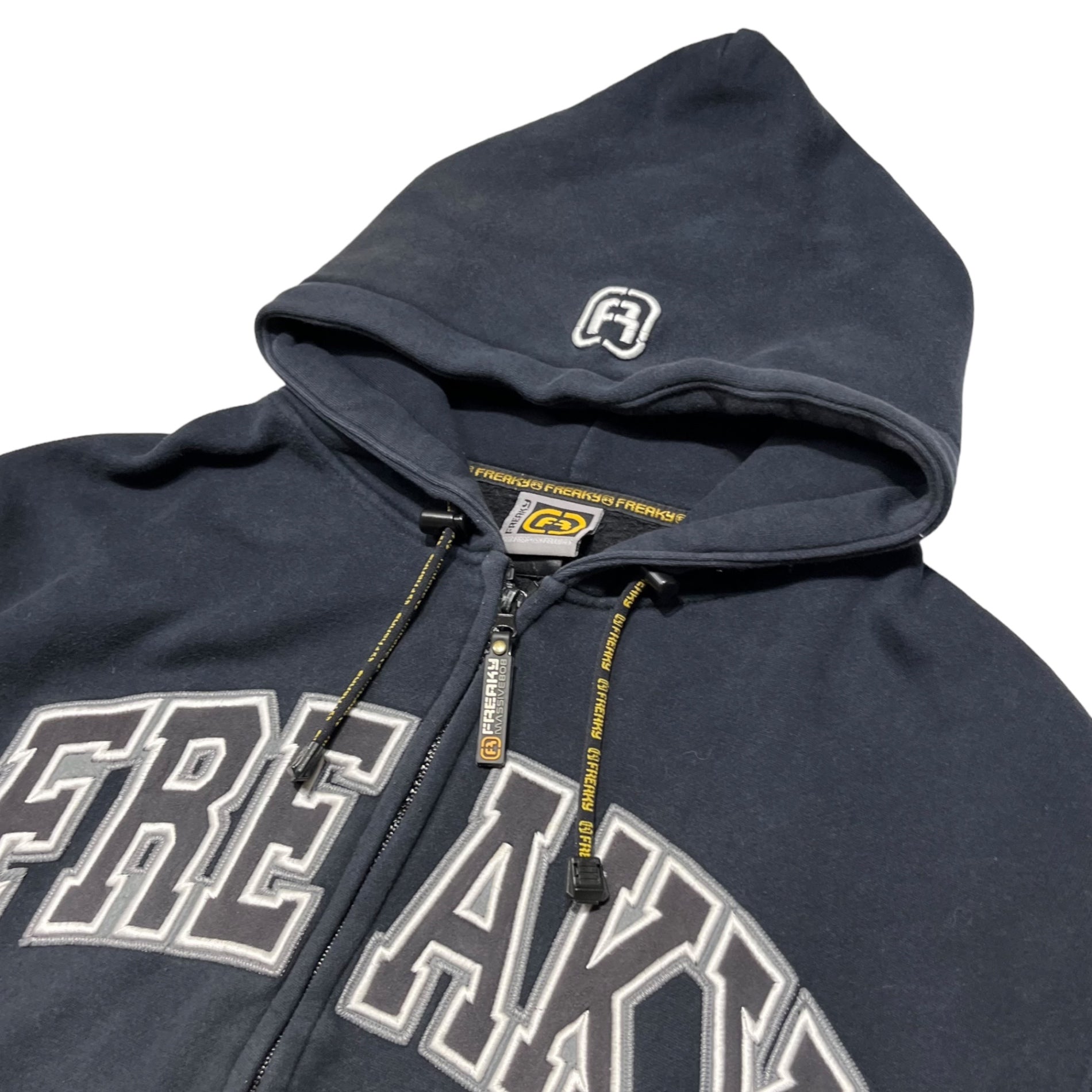 FREAKY(フリーキー) 00's LOGO PARKA ロゴ パーカー 00年代 B-BOY L ブラック