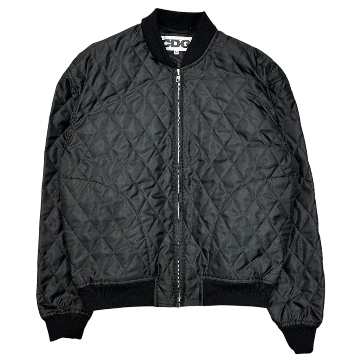 CDG COMME des GARCONS(シーディージーコムデギャルソン) 84-85 STAFF BLOUSON QUILTED 84-85 スタッフ ブルゾン キルティング SZ-J002 M ブラック AD2025 ジャケット