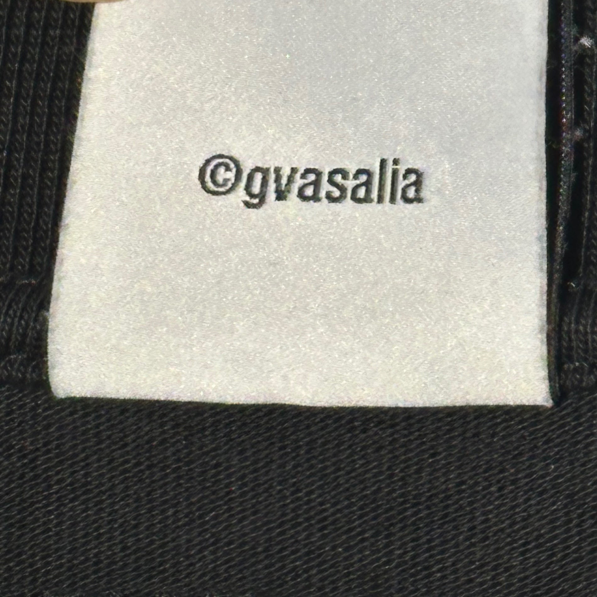 VETEMENTS(ヴェトモンベトモン) 21AW GOTHIC LOGO LONGSLEEVE ゴシック ロゴ 長袖 Tシャツ UA52TR590B M ブラック