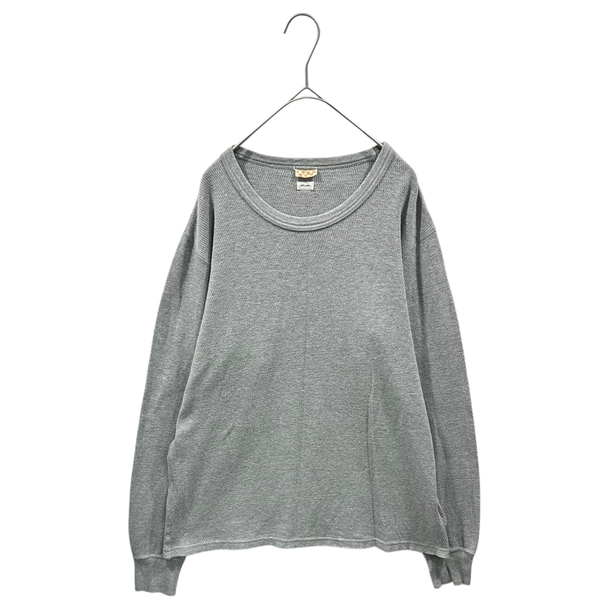 VISVIM(ビズビム/ヴィズヴィム) 2019SS SUBLIG THERMAL CREW 3-PACK L/S サブリグ サーマル クルーネック ロングスリーブ 長袖 カットソー 0119105009010 3 グレー Tシャツ