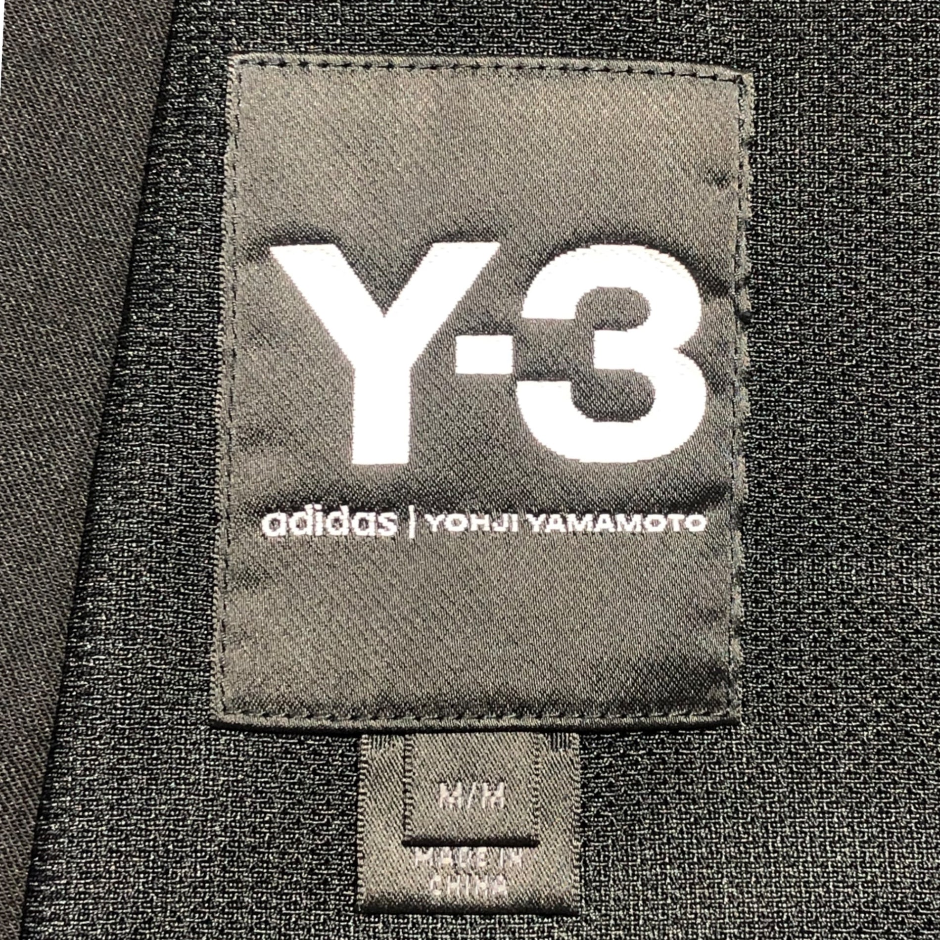 Y-3(ワイスリー) CRFT 3STP LONG TRACK TOP ロング トラック ジャケット FN5752 M ブラック コート Yohji Yamamoto adidas ウール コート