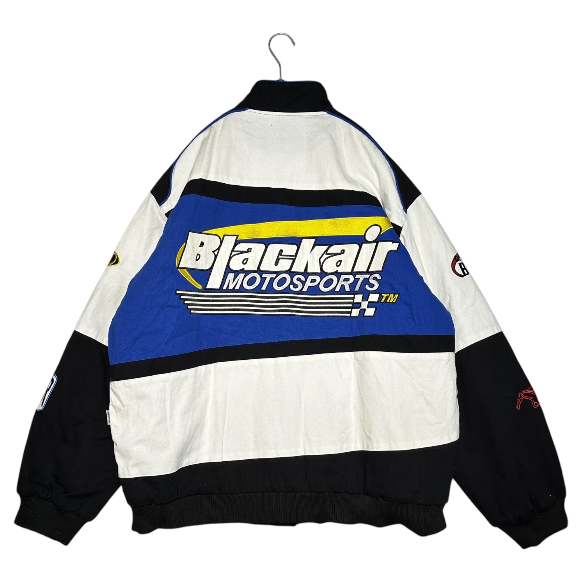 .KOM(ドットコム) racing jacket レーシング ジャケット 表記無し(L程度) ブルー ブルゾン ジャケット