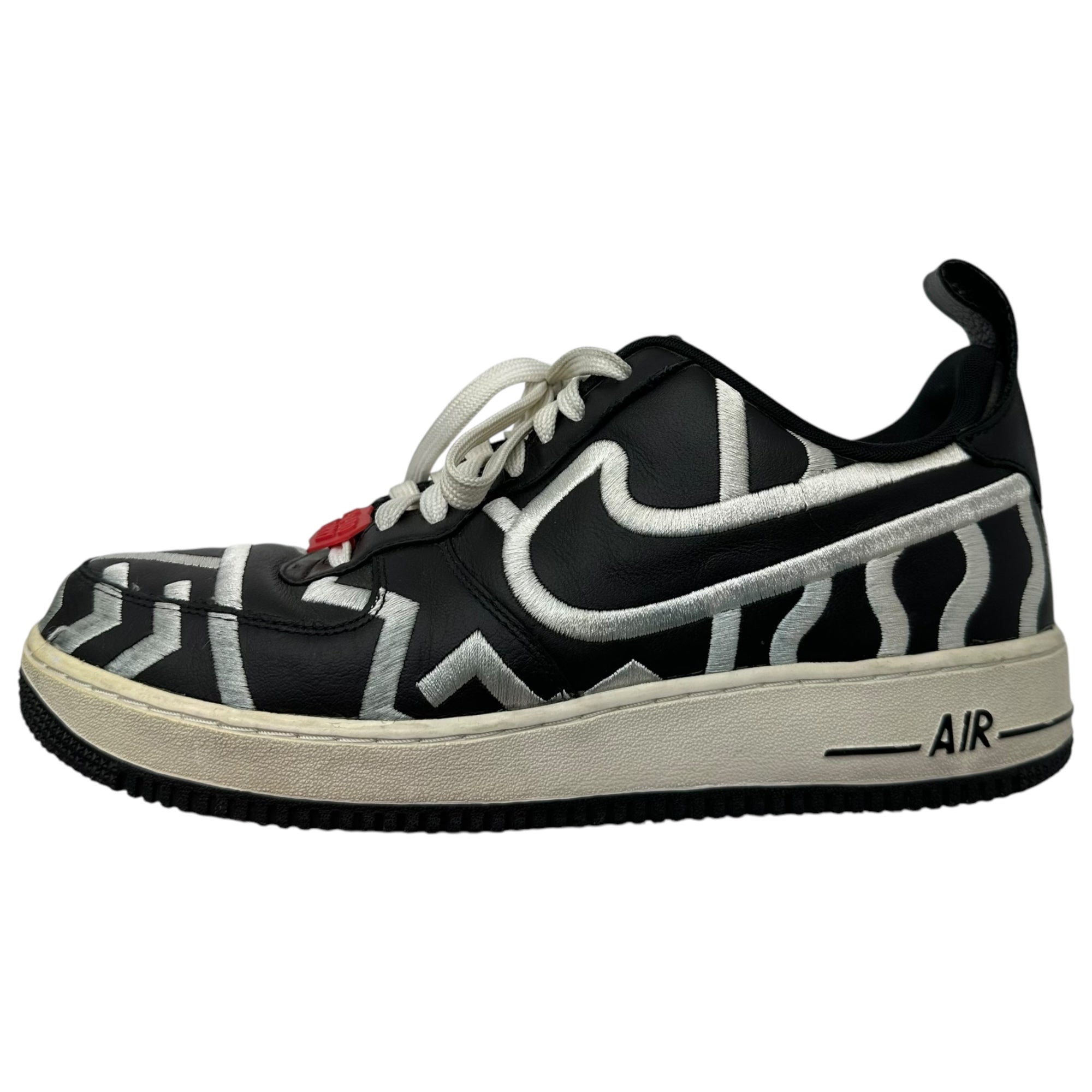 NIKE(ナイキ) ×KARABO POPPY BY YOU AIR FORCE 1 LOW カラボ ポピー エアフォース1 CT1975-992 27.5cm ブラック NIKE By You ID ローカット スニーカー