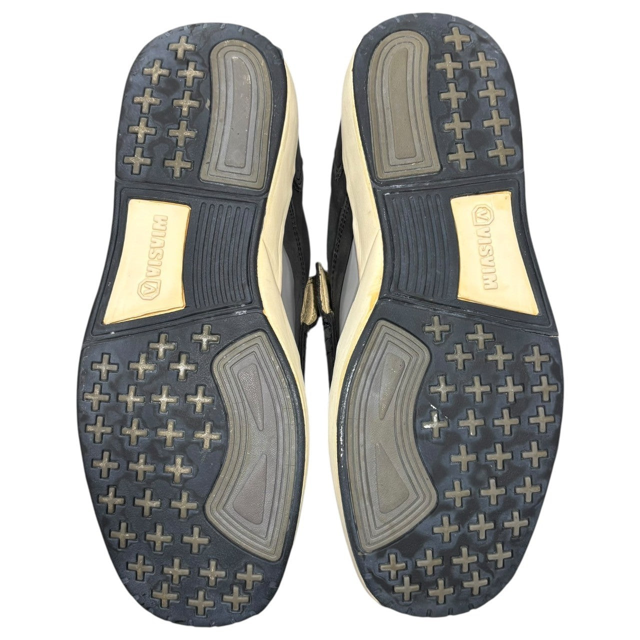 VISVIM × GOODENOUGH(ヴィズヴィム × グッドイナフ) 01AW TWONBLY Nubuck Leather Slip-Ons トンブリー ヌバック レザー スリッポン G001-01 9(27.0cm程度) ブラック