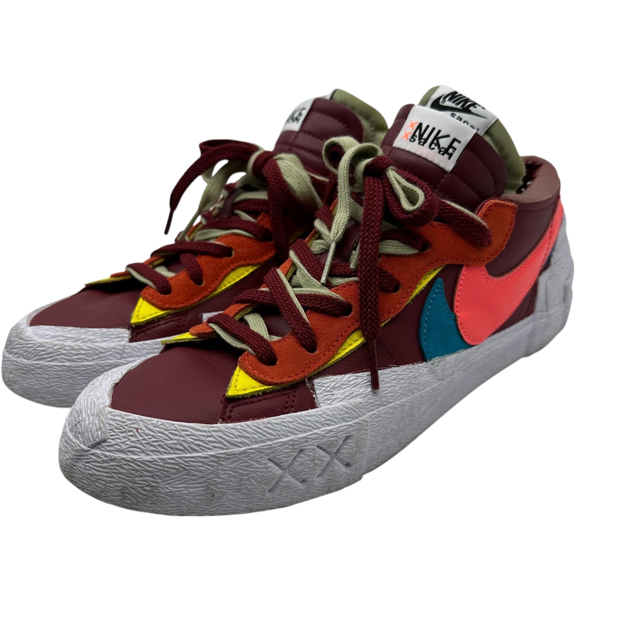 NIKE×sacai×KAWS(ナイキ×サカイ×カウズ) Blazer Low "Team Red" ブレザー ロー DM7901-600 28cm レッド 箱付 ローカット スニーカー