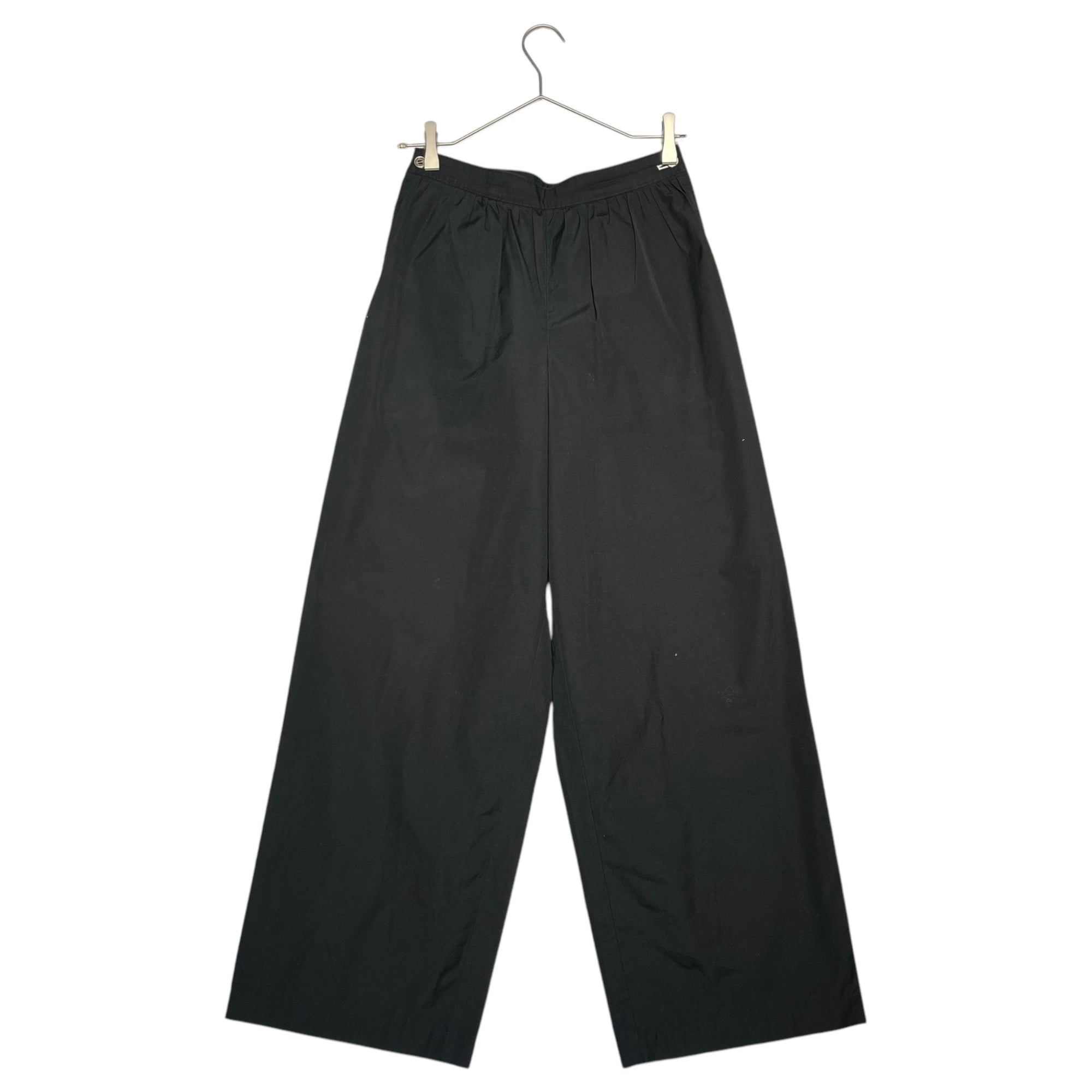 tricot COMME des GARCONS(トリココムデギャルソン) 90's straight polycotton pants 90's ストレート ポリ コットン パンツ TP-10025M M ブラック AD1998